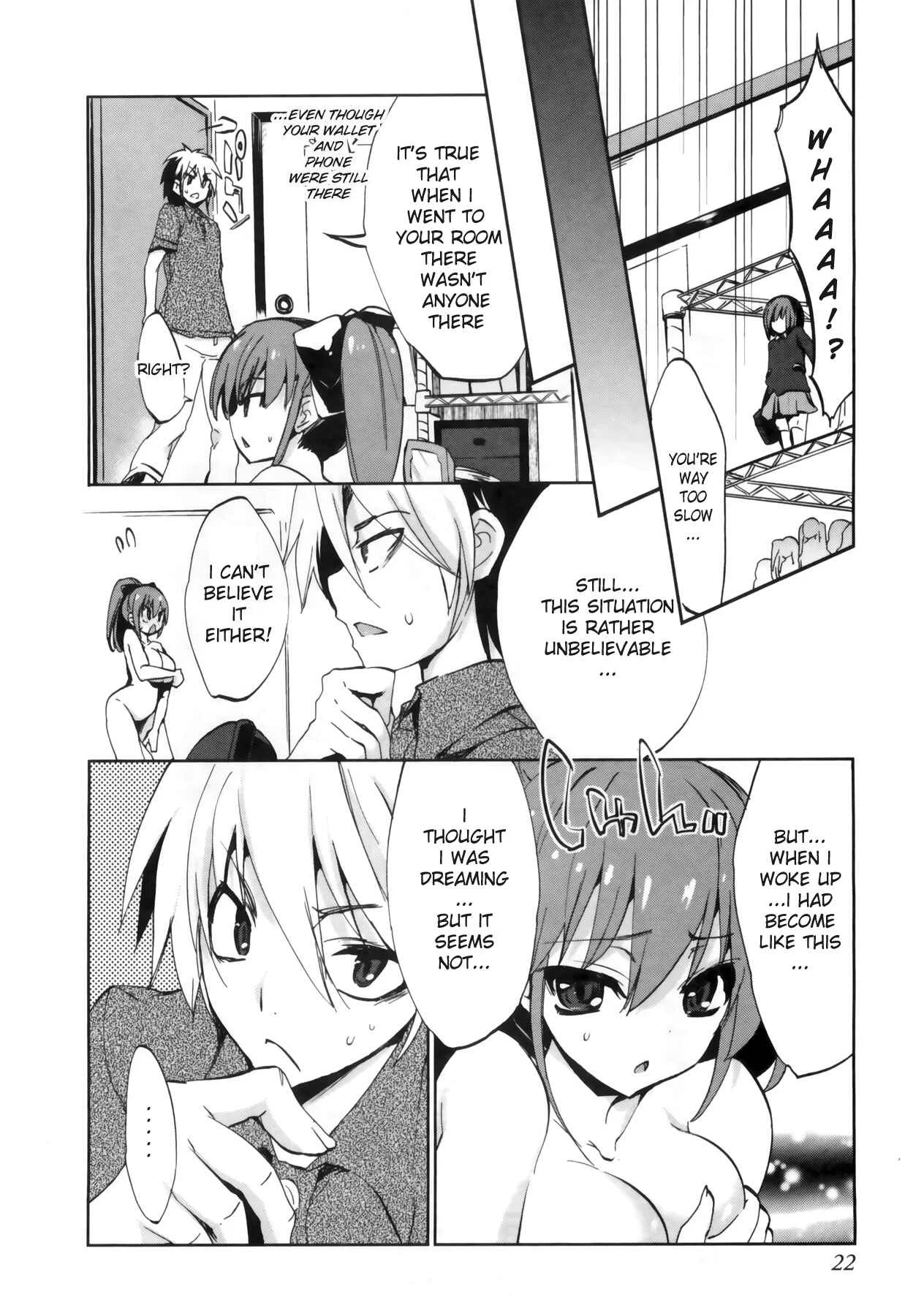 1/8 Girlfriend Chapter 1: I TURNED SMALL!? - Page 24
