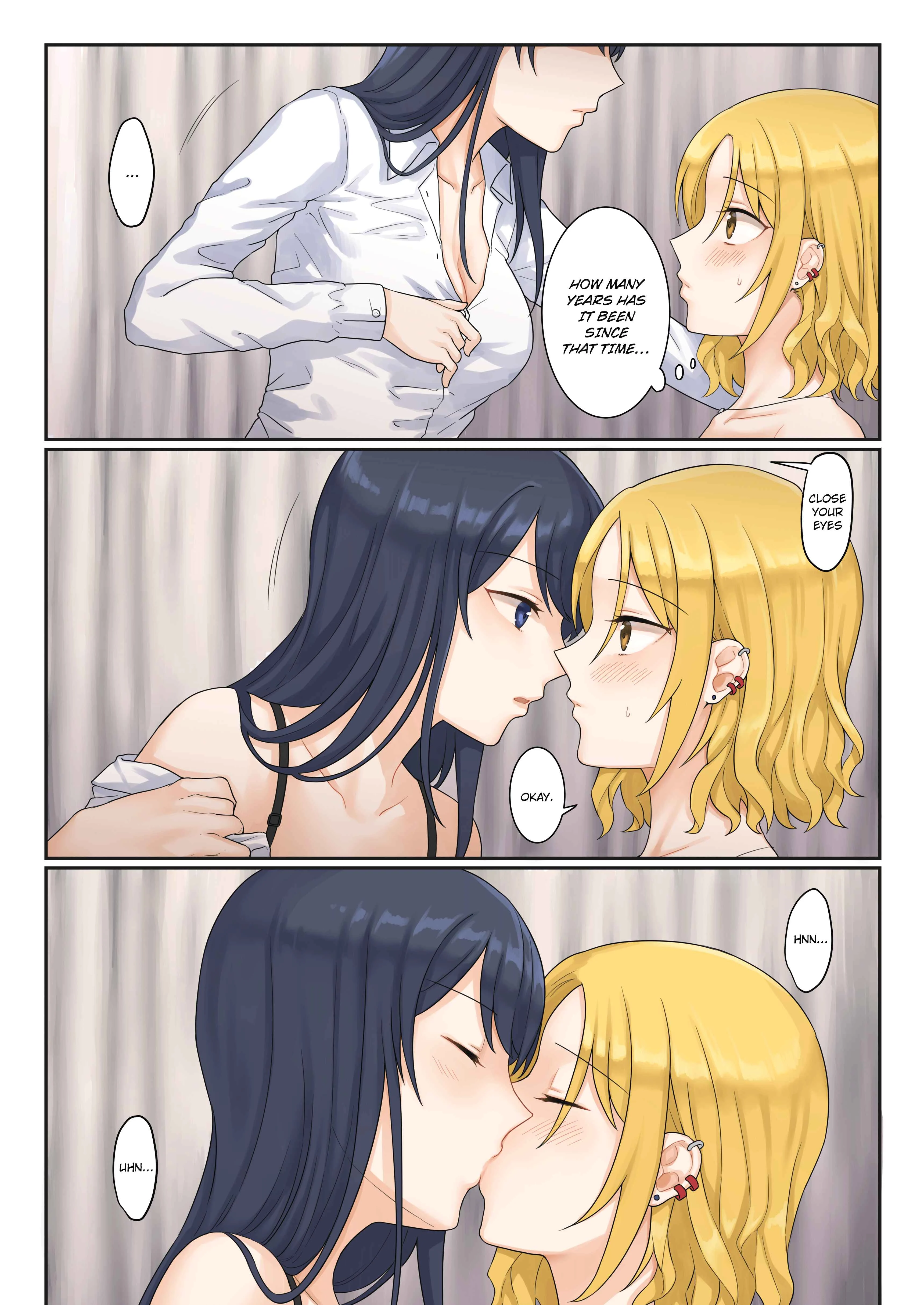 1RT de Nakawarui Nonke Joshi-tachi ga 1-byou Kiss suru Series Chapter 1 - Page 4