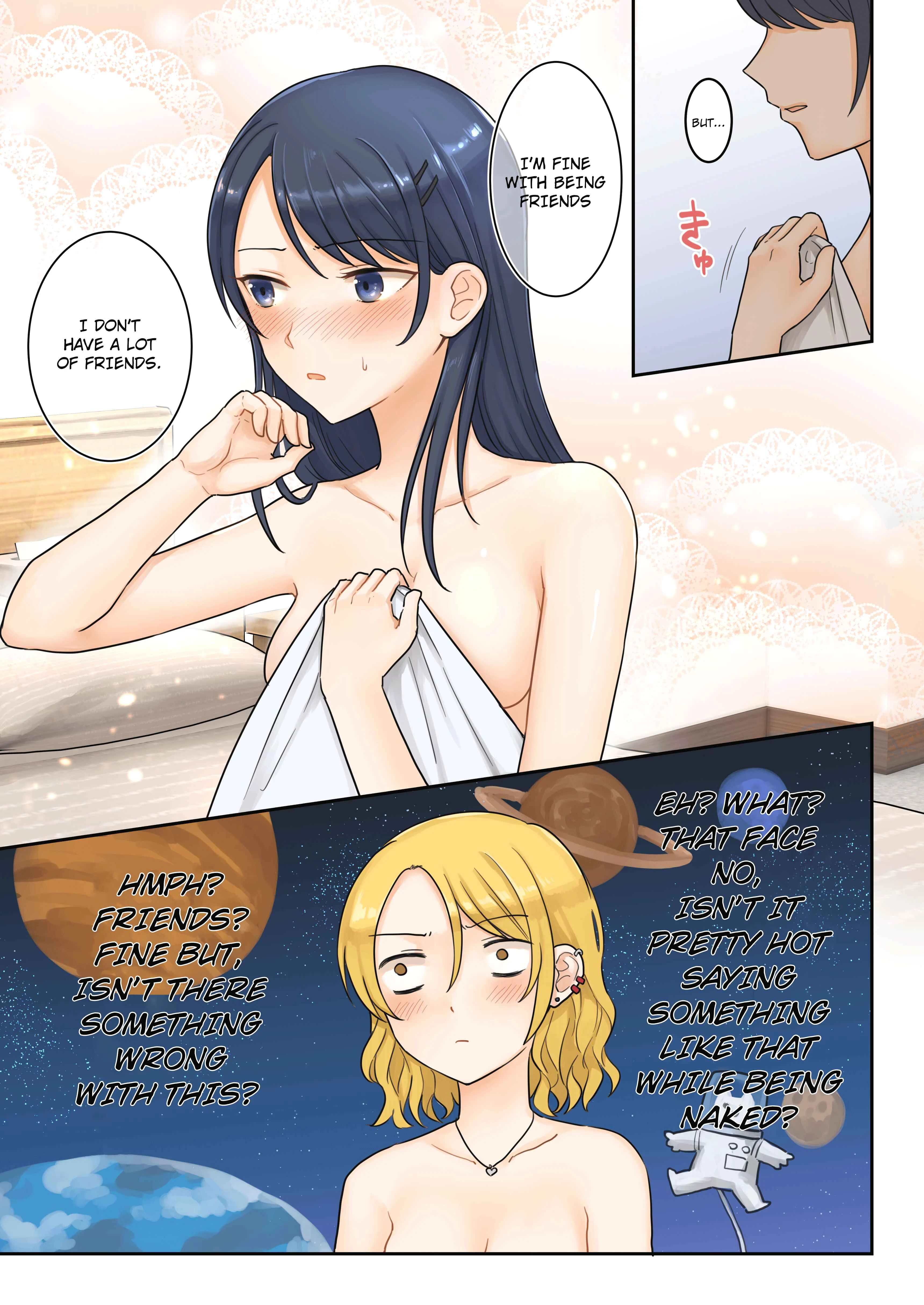1RT de Nakawarui Nonke Joshi-tachi ga 1-byou Kiss suru Series Chapter 1 - Page 18