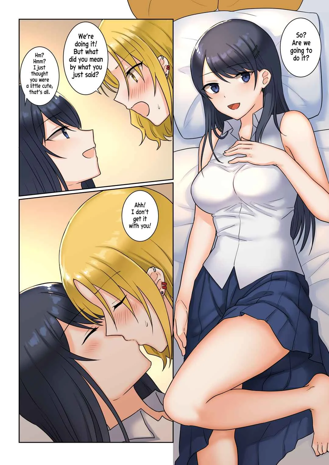 1RT de Nakawarui Nonke Joshi-tachi ga 1-byou Kiss suru Series Chapter 2: I want to go out with you - Page 22