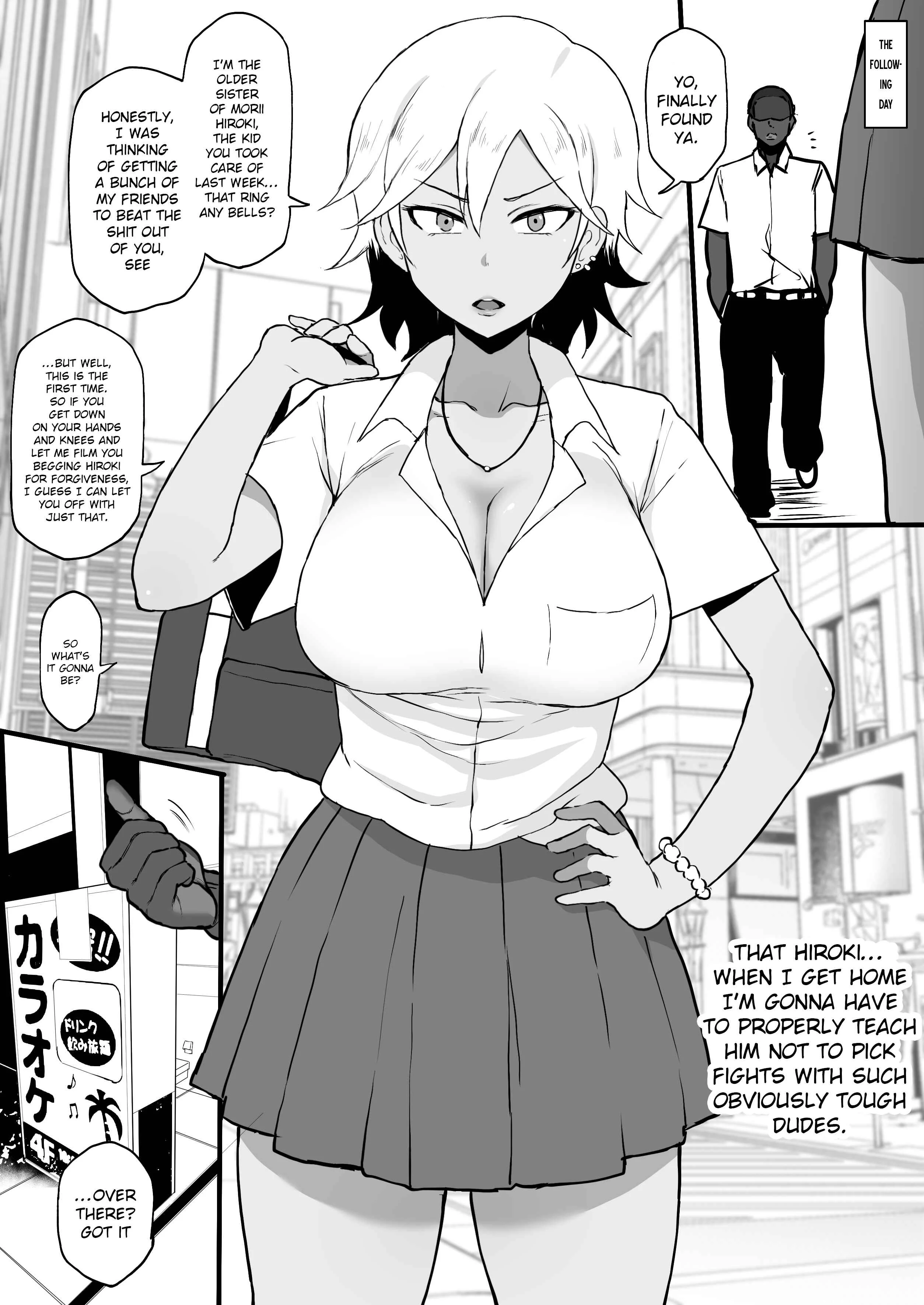 4P Kokujin no Tenkousei ni Osananajimi o NTR ru Chapter 2 - Page 2