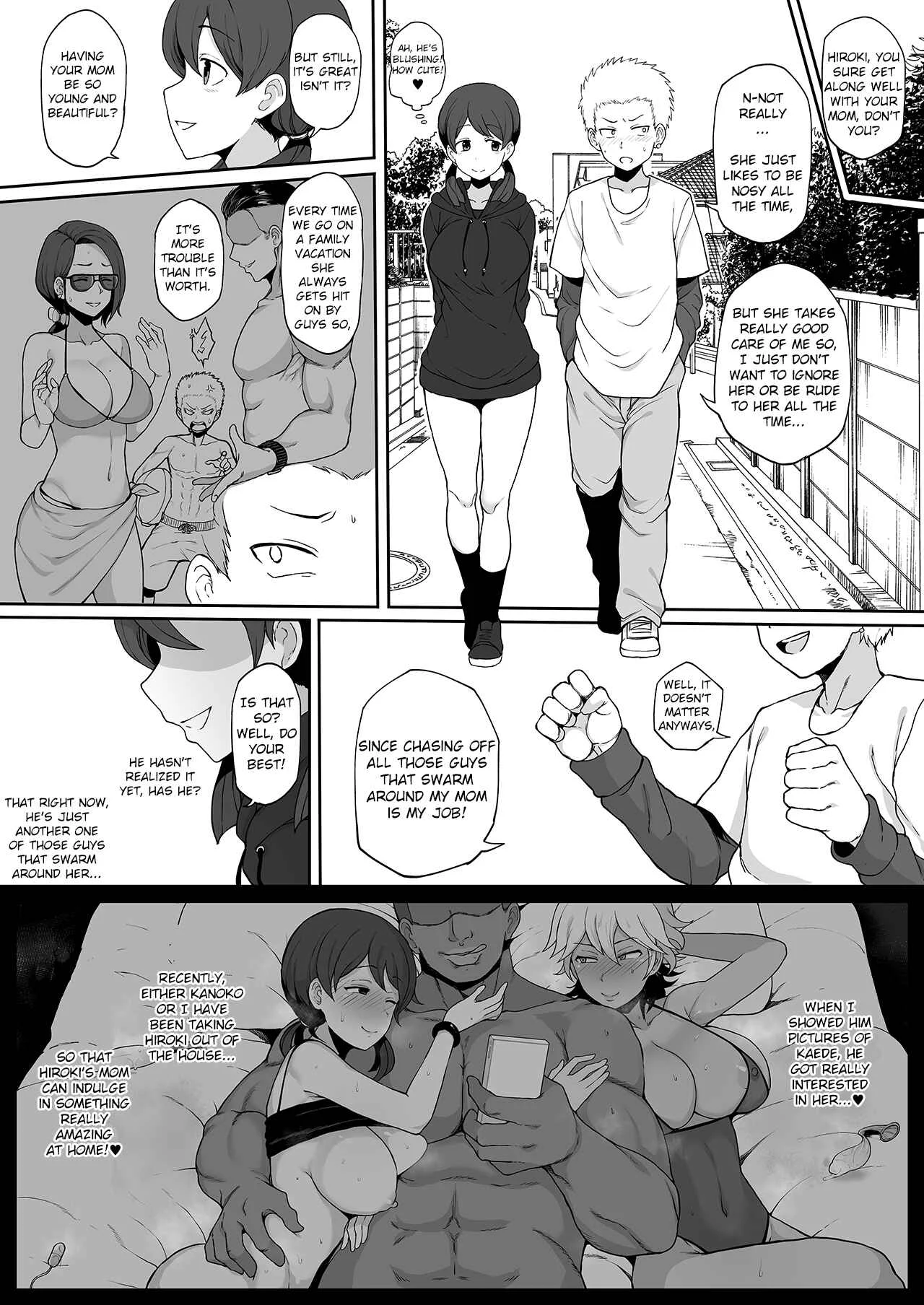 4P Kokujin no Tenkousei ni Osananajimi o NTR ru Chapter 3 - Page 3