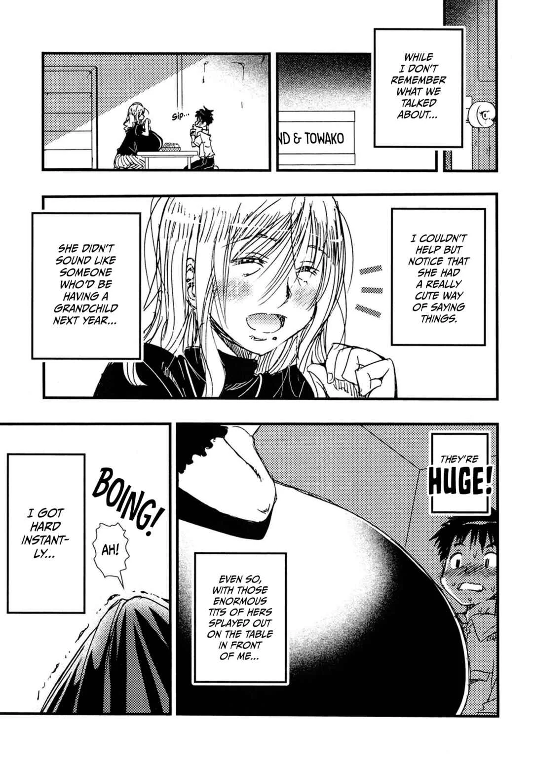 56-sai Bust 256cm Danchizuma Okiku Tareta Jukujo no Chibusa… Boku wa Kono Hito de Dotei o Sotsugyo Shita. Chapter 1 - Page 14