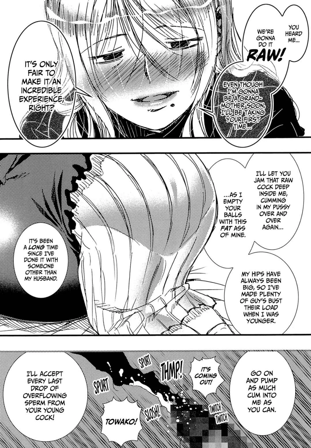 56-sai Bust 256cm Danchizuma Okiku Tareta Jukujo no Chibusa… Boku wa Kono Hito de Dotei o Sotsugyo Shita. Chapter 1 - Page 19
