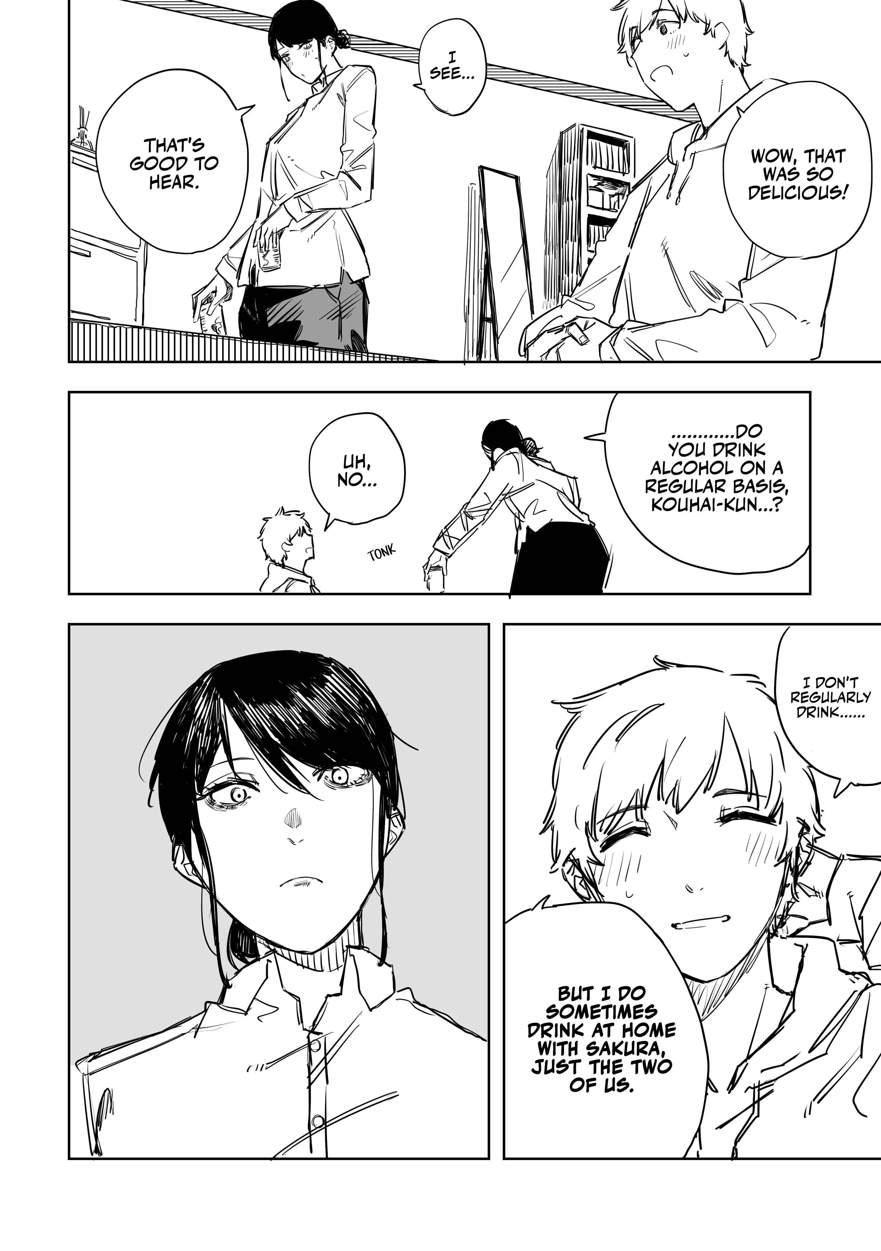 A Disappointing Senpai Who Thinks with Her Lower Half Chapter 1 - Page 2
