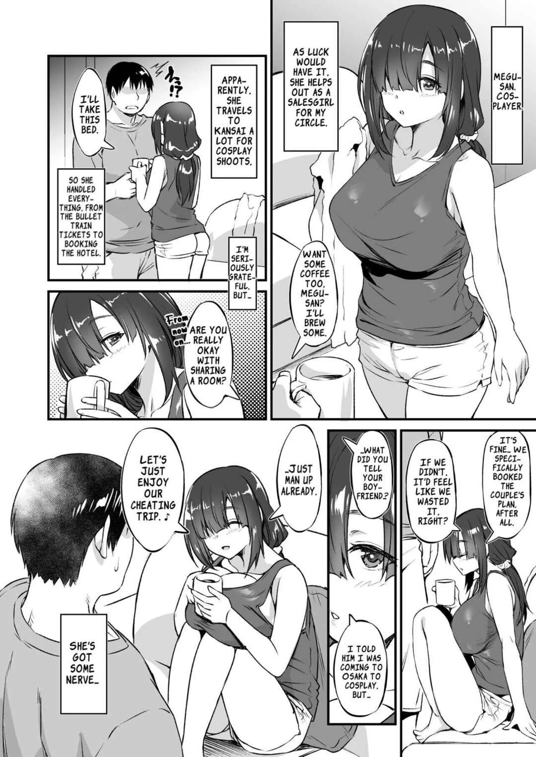 A Story About Having an Offline Fling With a Plain-Looking Yet Very Naughty Cosplayer Chapter 2 - Page 3