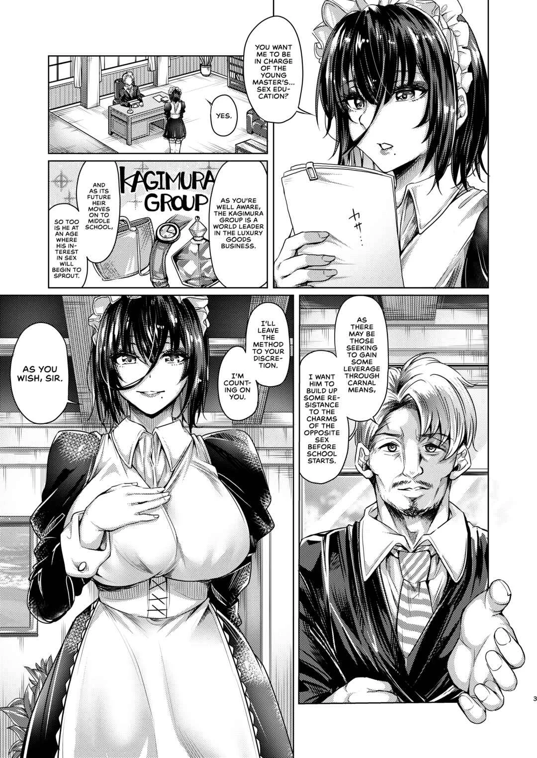 A young boy and his maid Chapter 1 - Page 3