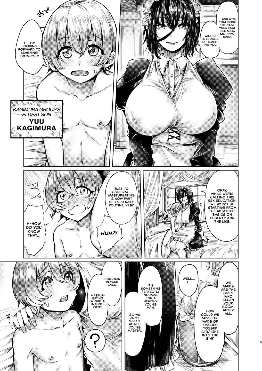 A young boy and his maid Chapter 1 - Page 5