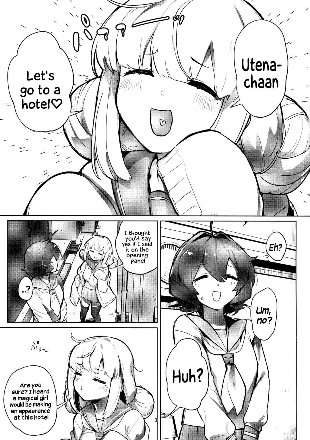 Aa, Hotel ni Mahou Shoujo ga Chapter 1 - Page 3