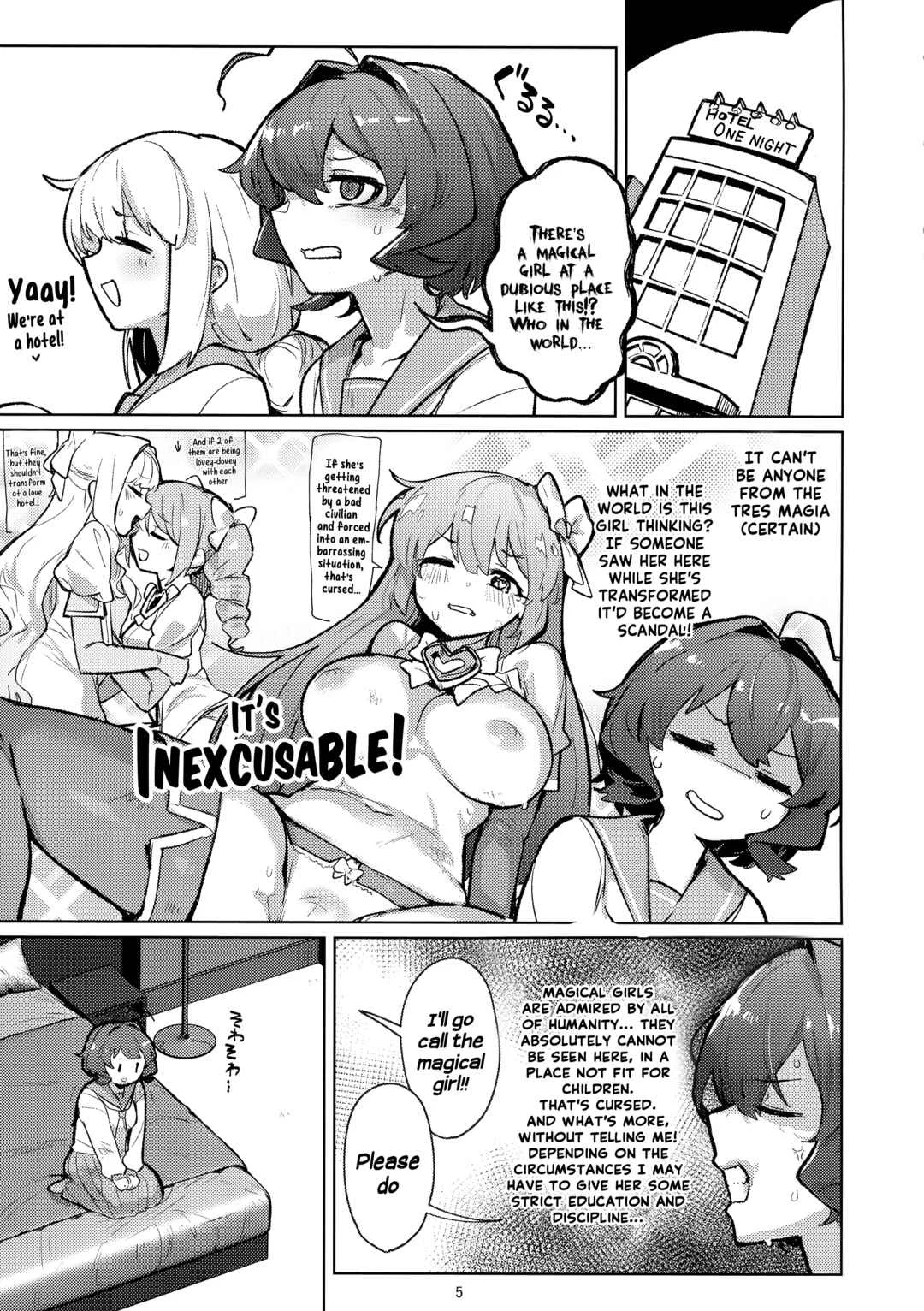 Aa, Hotel ni Mahou Shoujo ga Chapter 1 - Page 5