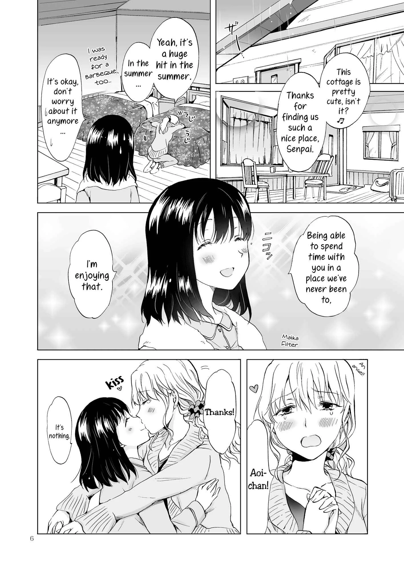 Aoi-chan and Senpai Series Chapter 3: Let’s Get Wet - Page 5