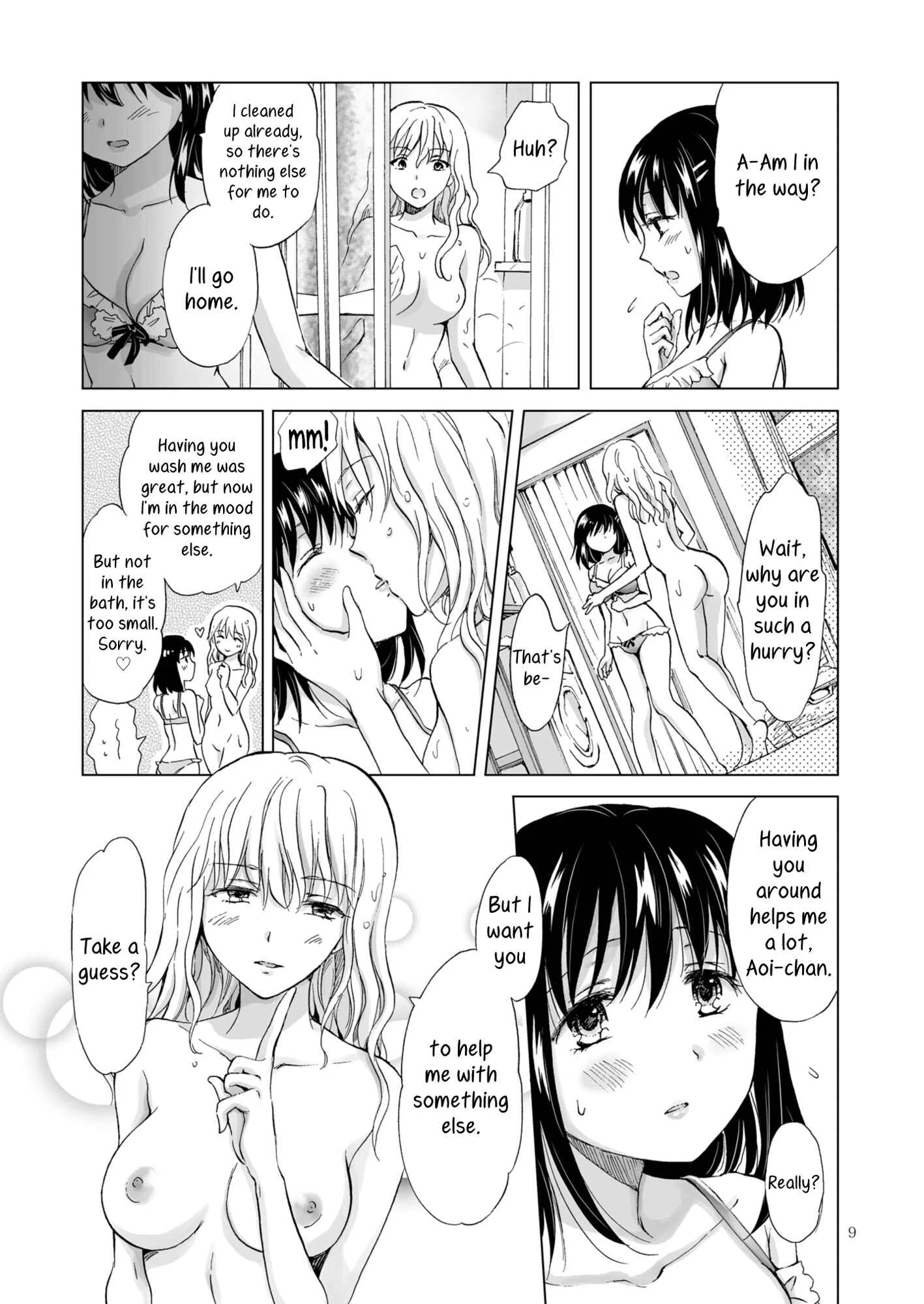 Aoi-chan and Senpai Series Chapter 4: Tonight I'll Be On Top - Page 9