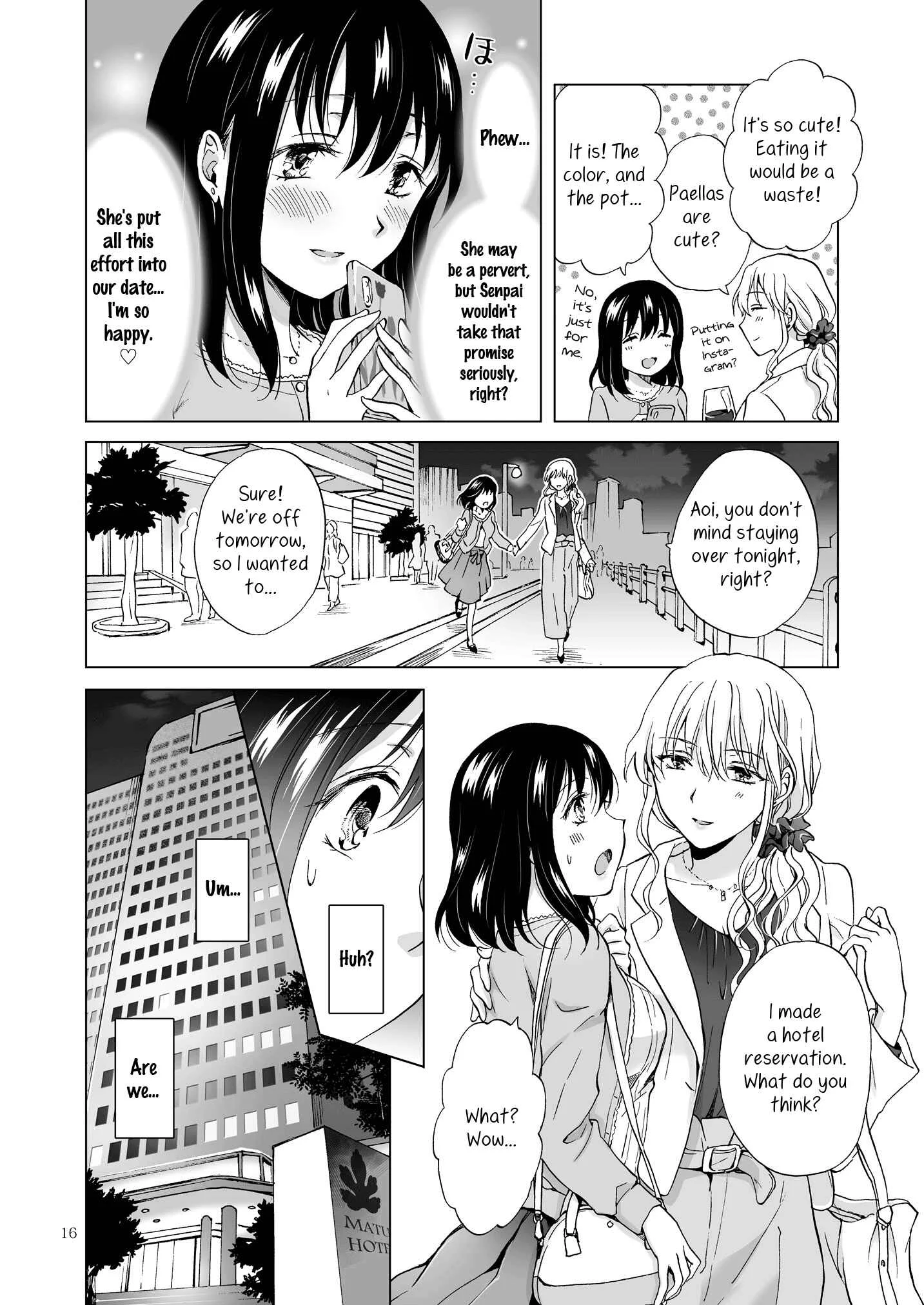 Aoi-chan and Senpai Series Chapter 5: Show Me How You Do It - Page 16