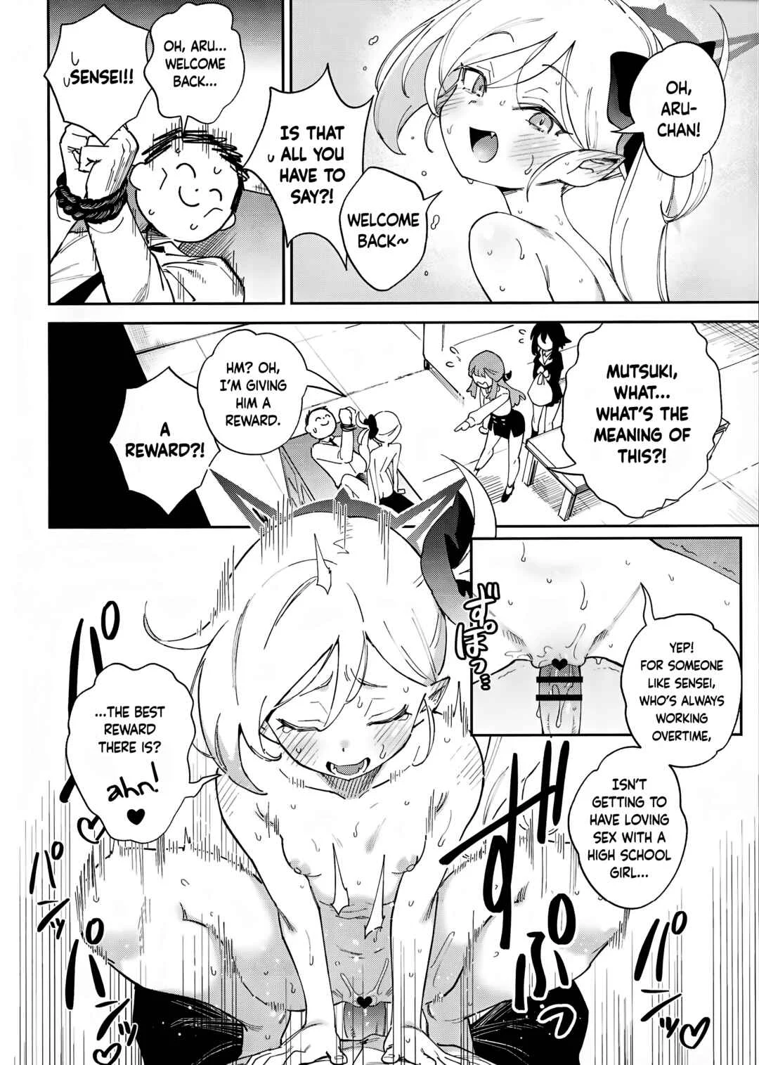 Are Teacher-Student Relationships This Open?! (Blue Archive) Chapter 1 - Page 4