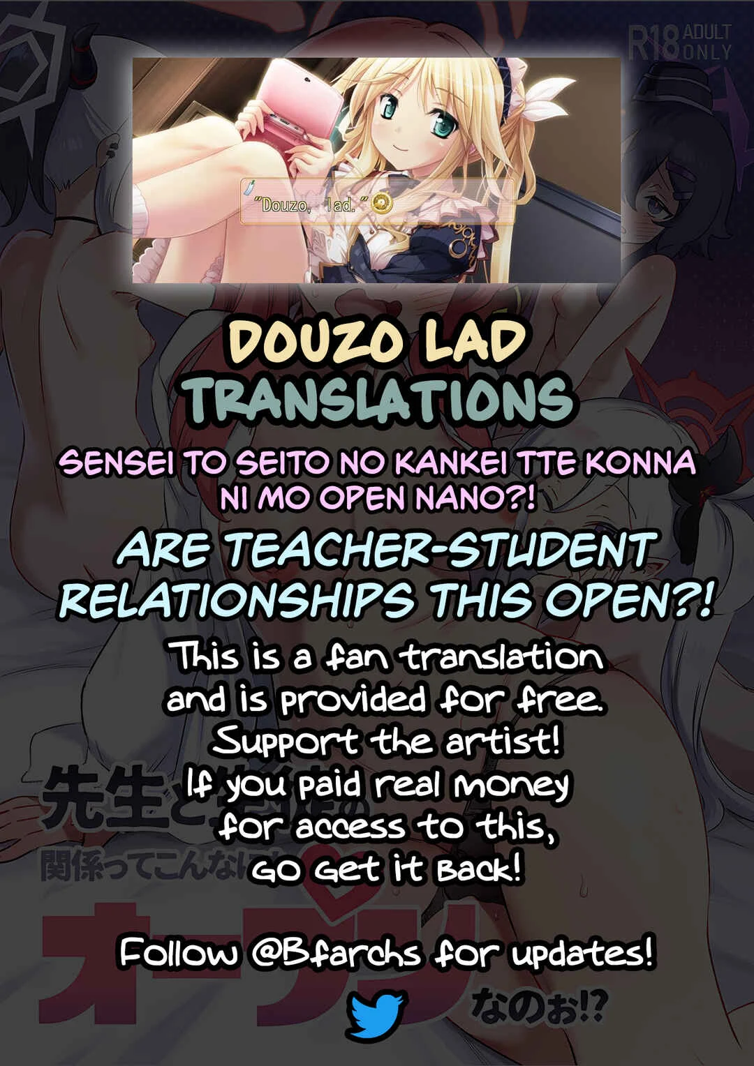 Are Teacher-Student Relationships This Open?! (Blue Archive) Chapter 1 - Page 33