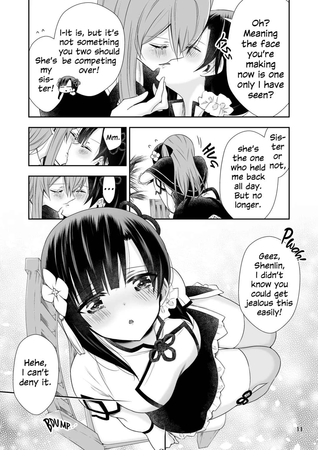 Assault Lily - Shenlin ga Yujia ni Yakimochi o Yaku Hanashi (Doujinshi) Chapter 1 - Page 7