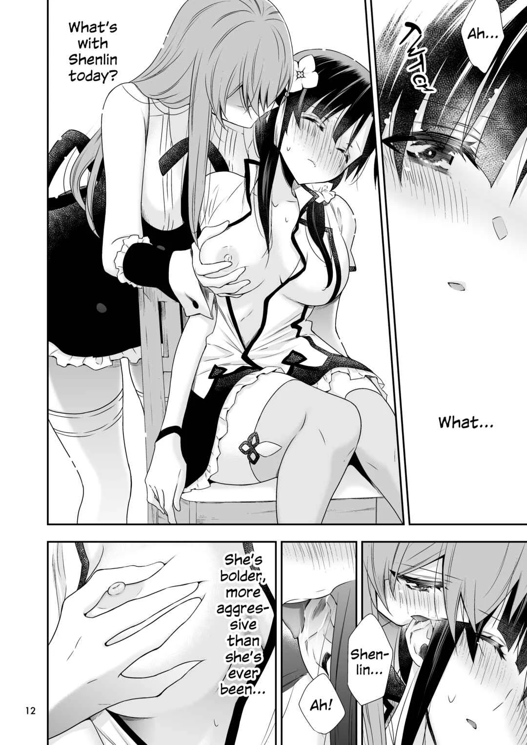 Assault Lily - Shenlin ga Yujia ni Yakimochi o Yaku Hanashi (Doujinshi) Chapter 1 - Page 8