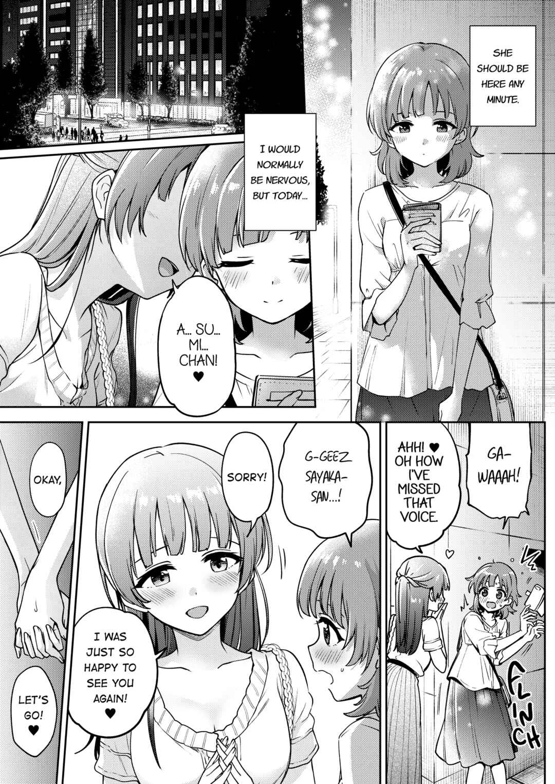 Asumi-chan wa Les Fuuzoku ni Kyoumi ga Arimasu! ASMR Chapter 1 - Page 1
