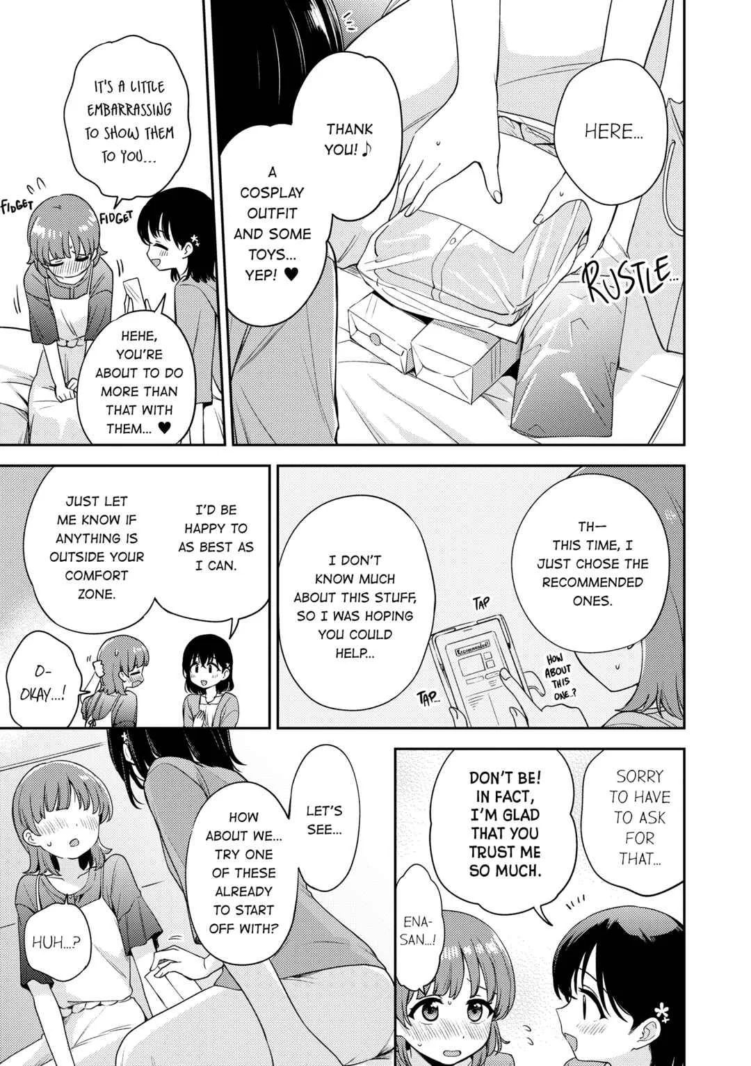 Asumi-chan wa Les Fuuzoku ni Kyoumi ga Arimasu! ASMR Chapter 3 - Page 3