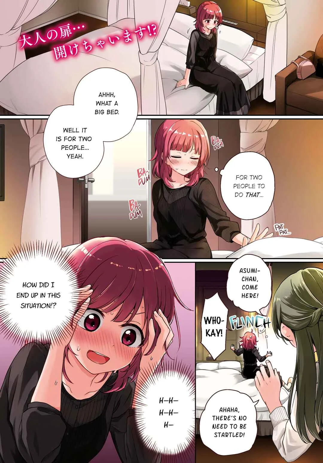 Asumi-chan wa Les Fuuzoku ni Kyoumi ga Arimasu! Chapter 1 - Page 1