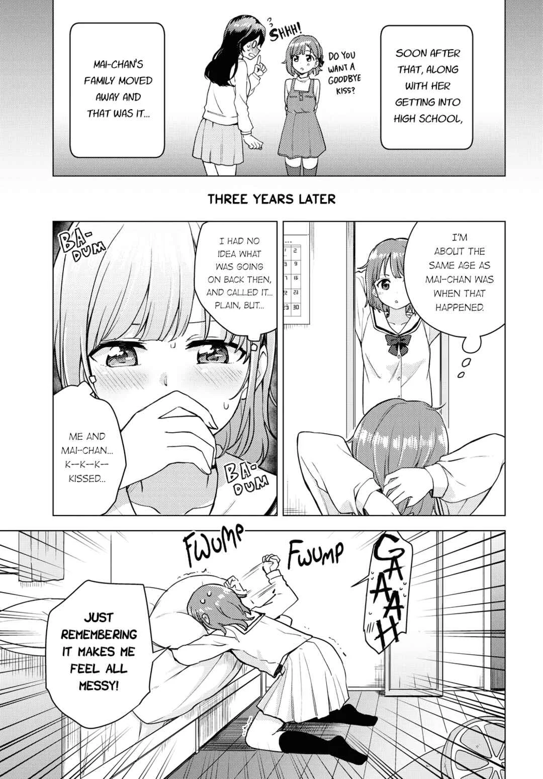 Asumi-chan wa Les Fuuzoku ni Kyoumi ga Arimasu! Chapter 1 - Page 9