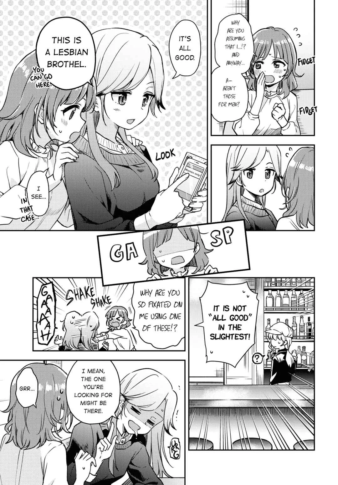 Asumi-chan wa Les Fuuzoku ni Kyoumi ga Arimasu! Chapter 1 - Page 13