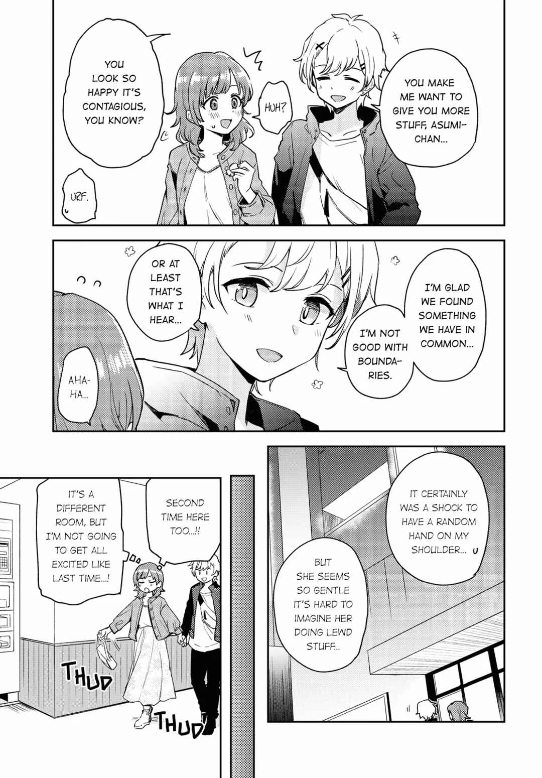 Asumi-chan wa Les Fuuzoku ni Kyoumi ga Arimasu! Chapter 2 - Page 14