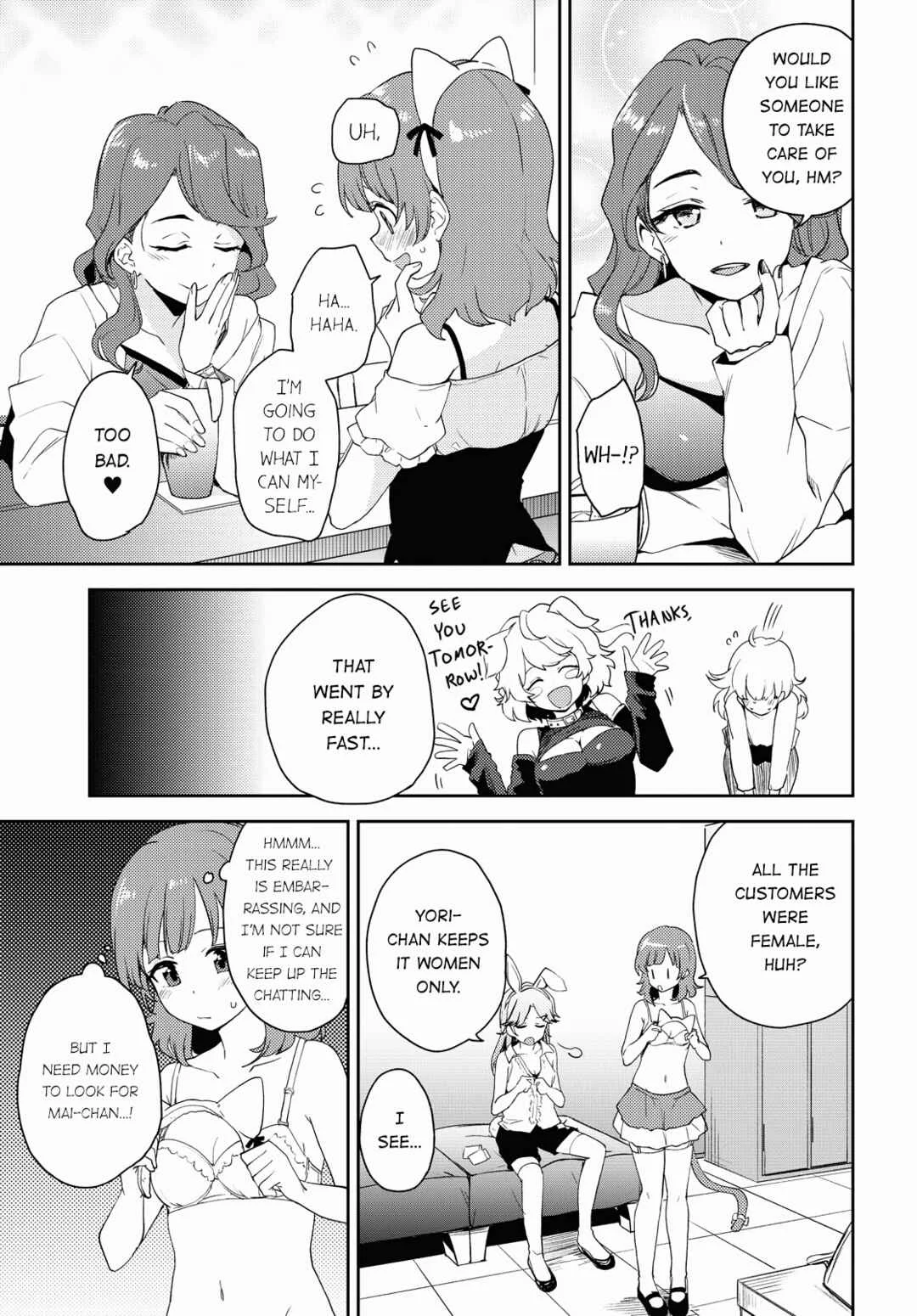 Asumi-chan wa Les Fuuzoku ni Kyoumi ga Arimasu! Chapter 3 - Page 10