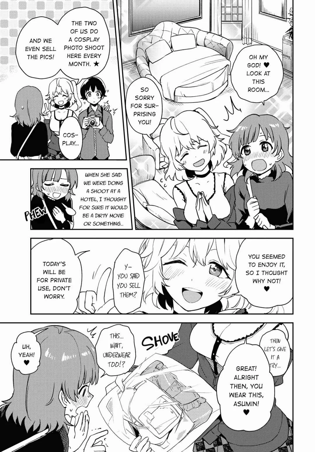 Asumi-chan wa Les Fuuzoku ni Kyoumi ga Arimasu! Chapter 3 - Page 14