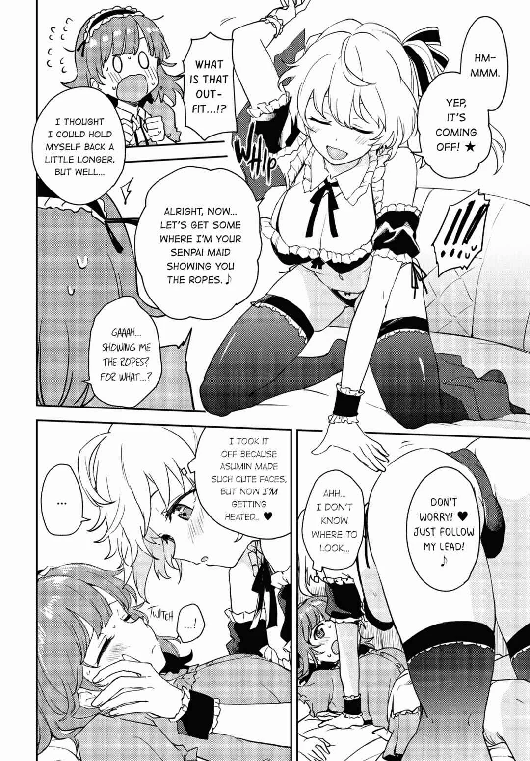 Asumi-chan wa Les Fuuzoku ni Kyoumi ga Arimasu! Chapter 3 - Page 17
