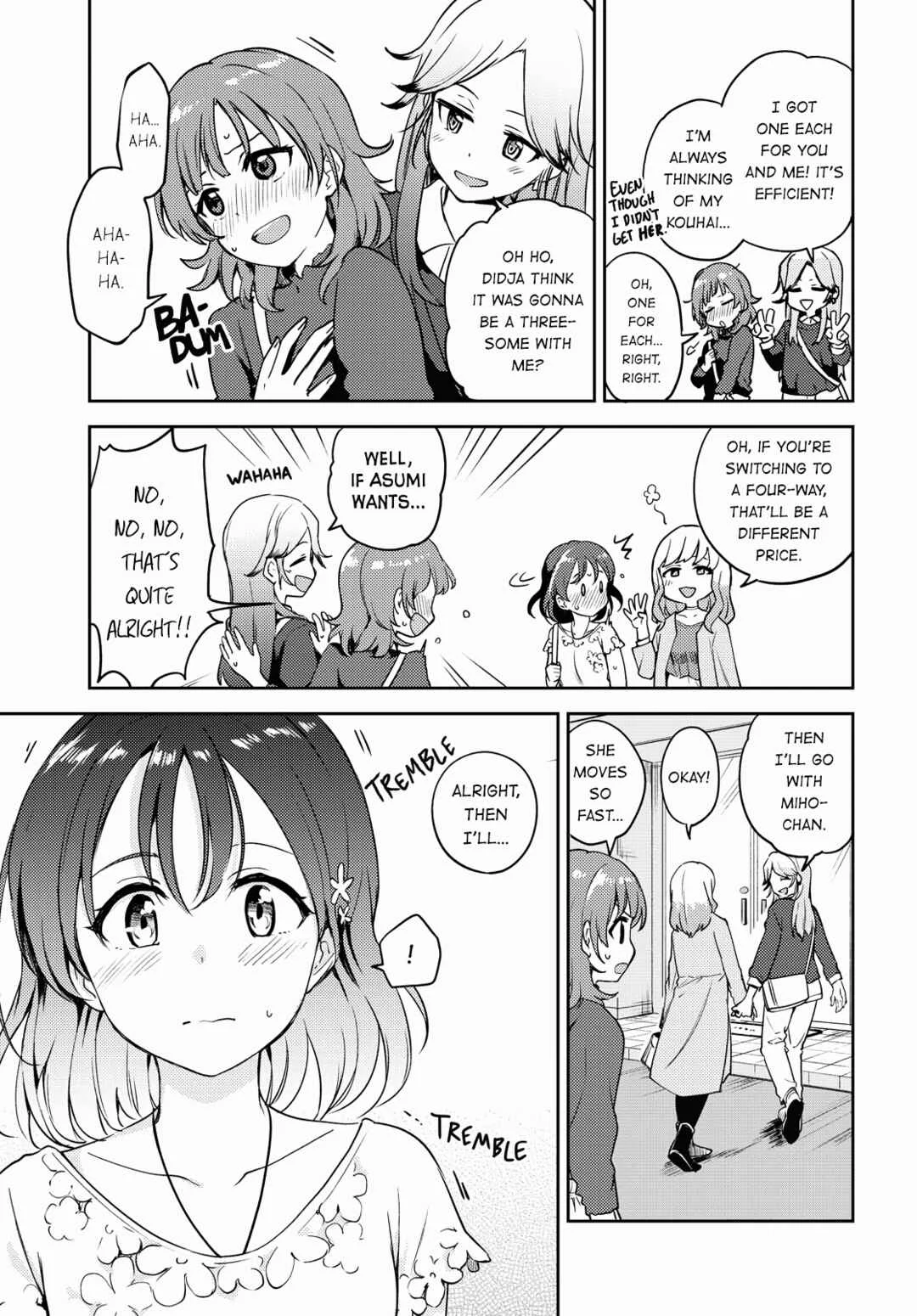 Asumi-chan wa Les Fuuzoku ni Kyoumi ga Arimasu! Chapter 4 - Page 2