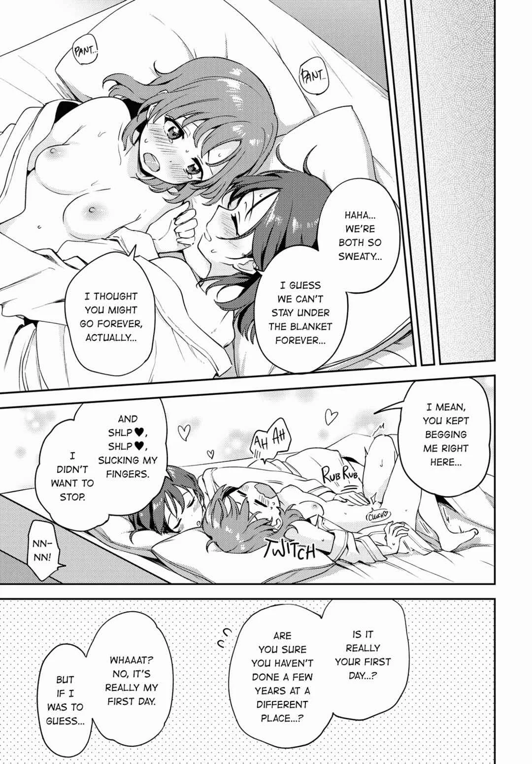 Asumi-chan wa Les Fuuzoku ni Kyoumi ga Arimasu! Chapter 4 - Page 20