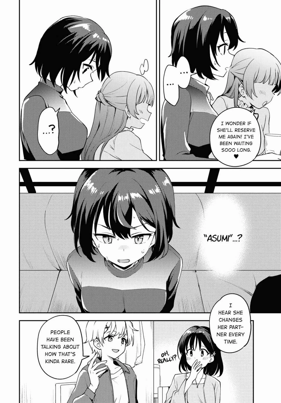 Asumi-chan wa Les Fuuzoku ni Kyoumi ga Arimasu! Chapter 5 - Page 13