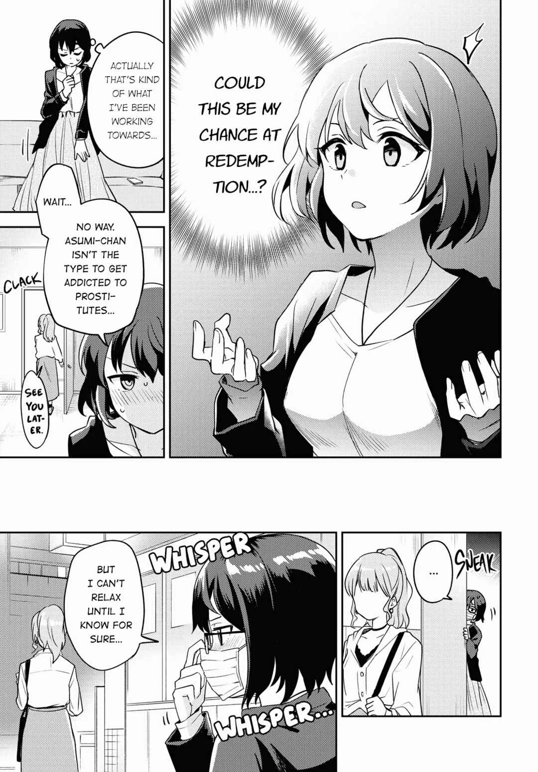 Asumi-chan wa Les Fuuzoku ni Kyoumi ga Arimasu! Chapter 5 - Page 18