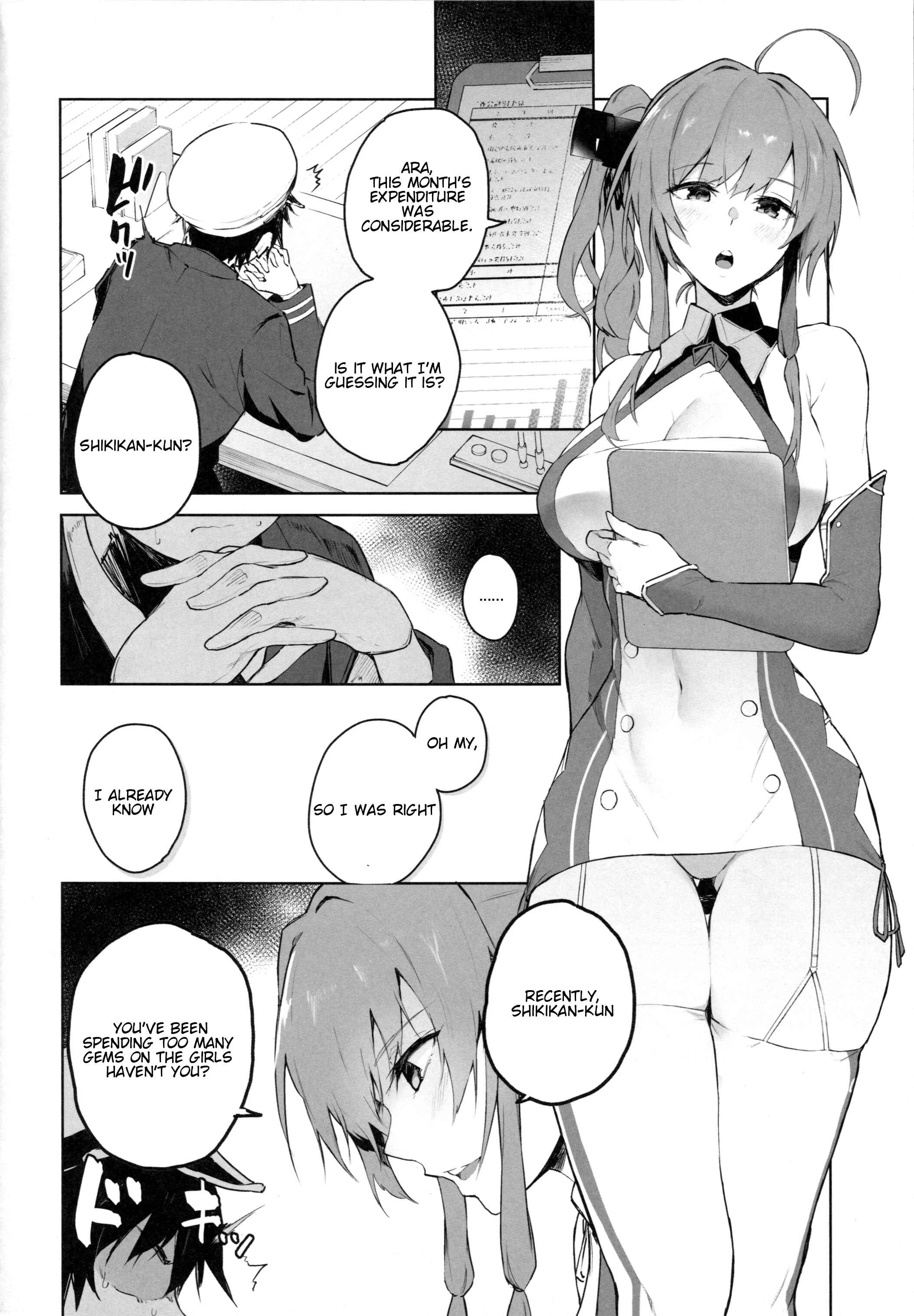 Azur Lane - Ai wa Ai yori Aoi? (Doujinshi) Chapter 1: Oneshot - Page 3