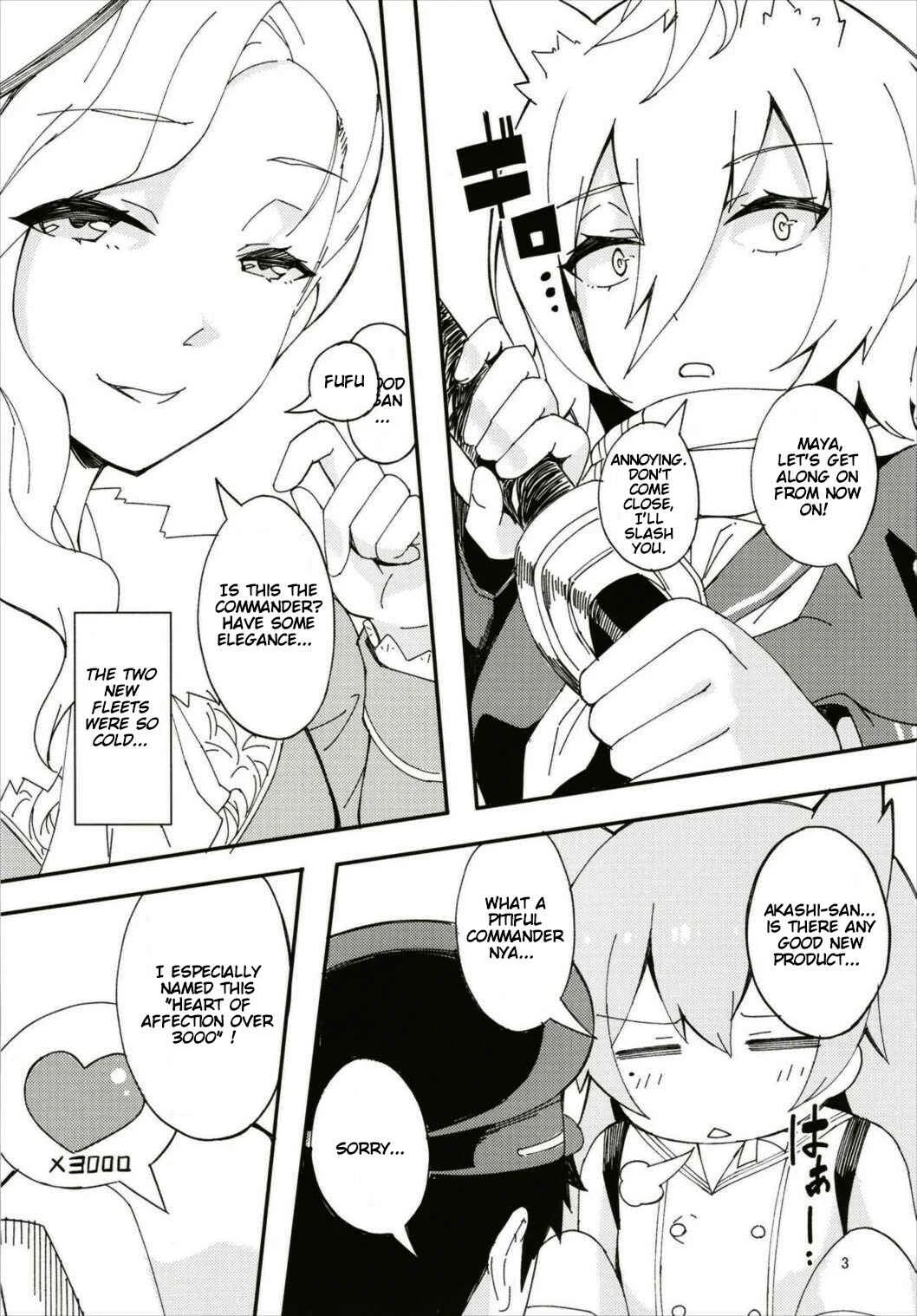Azur Lane - Hood, Maya no Koukando ga Agari Sugita. (Doujinshi) Chapter 1: Oneshot - Page 3