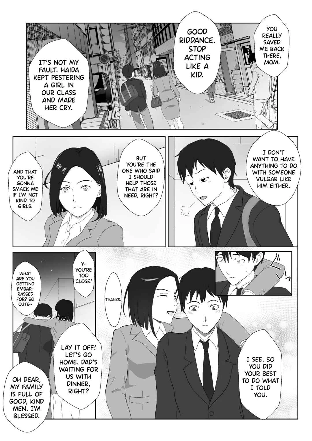 Barikyari Kaasan ga DQN ni Netorareta Chapter 1 - Page 7