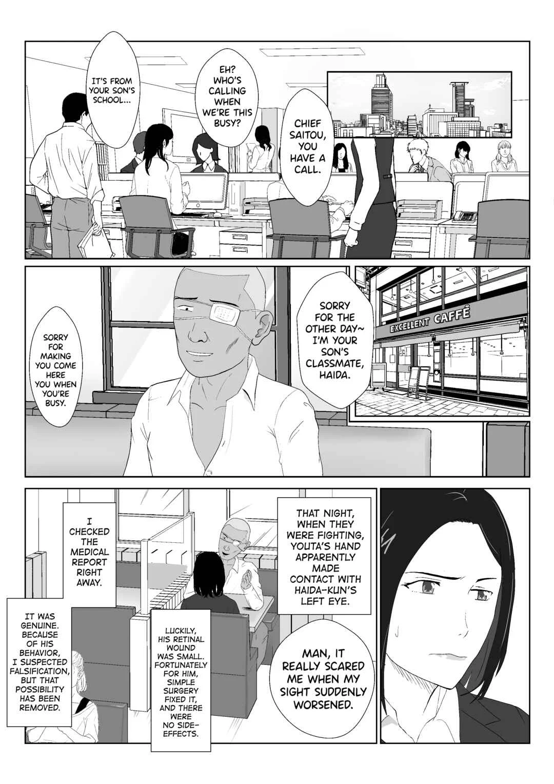 Barikyari Kaasan ga DQN ni Netorareta Chapter 1 - Page 8
