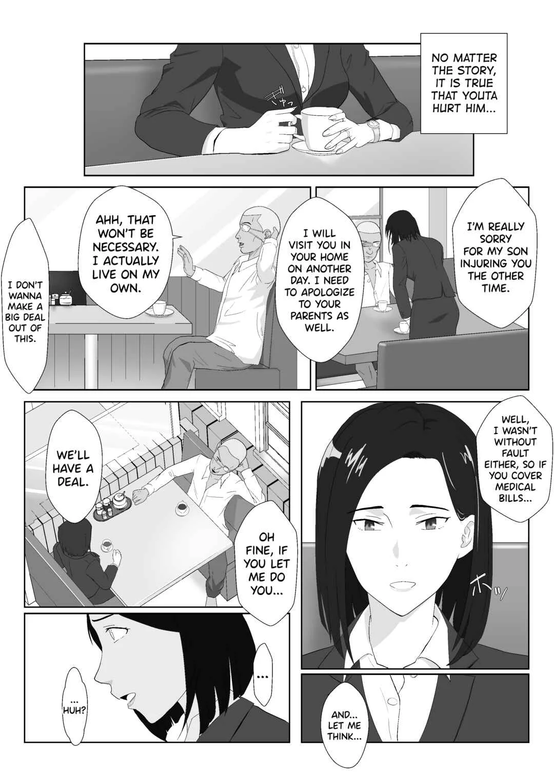 Barikyari Kaasan ga DQN ni Netorareta Chapter 1 - Page 9