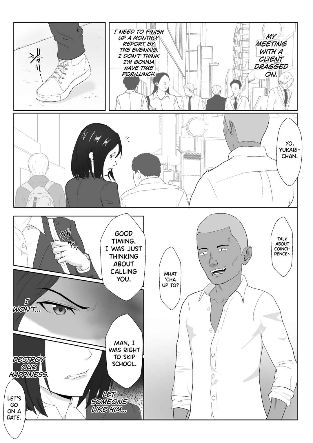 Barikyari Kaasan ga DQN ni Netorareta Chapter 1 - Page 28