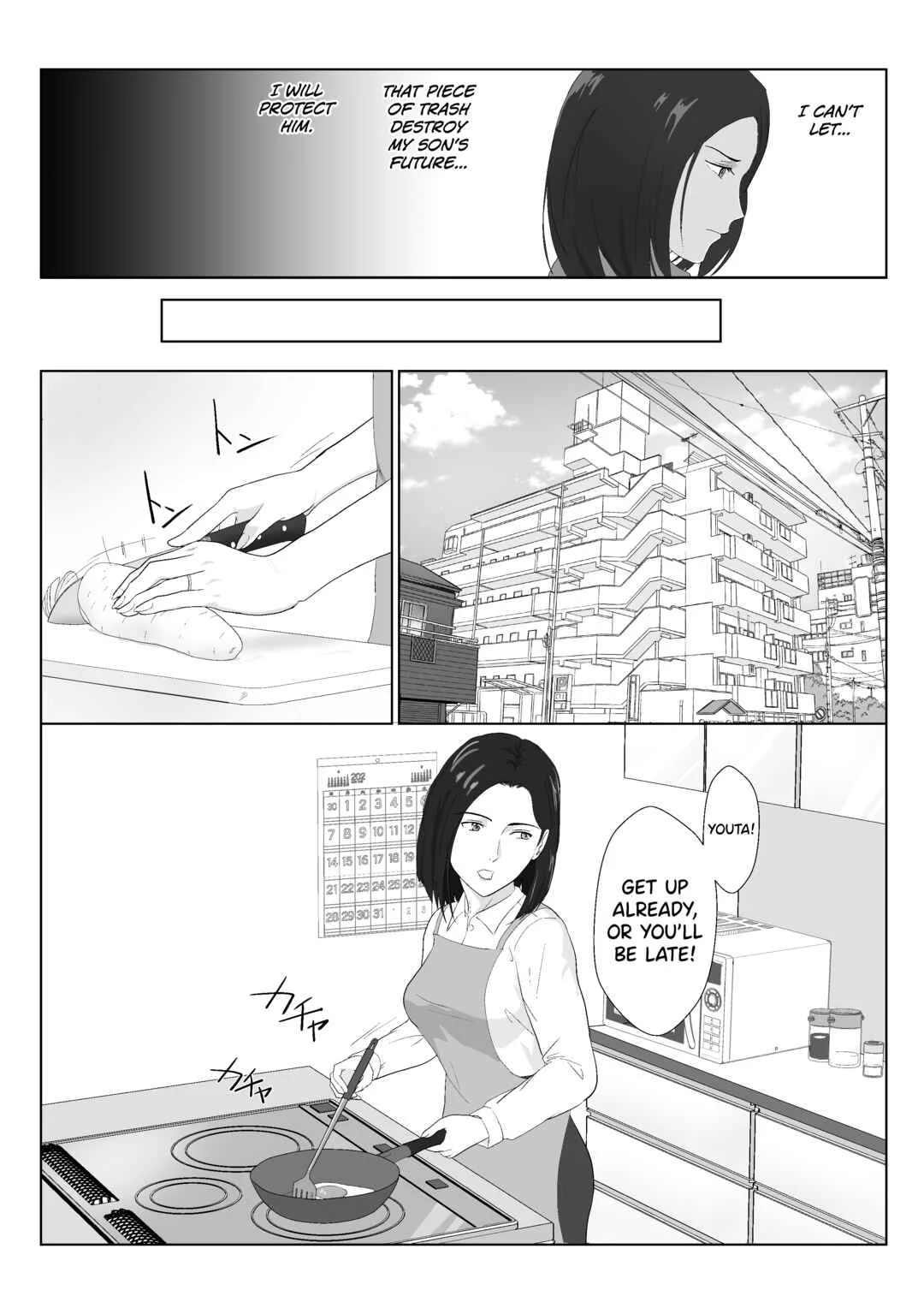 Barikyari Kaasan ga DQN ni Netorareta Chapter 2 - Page 2