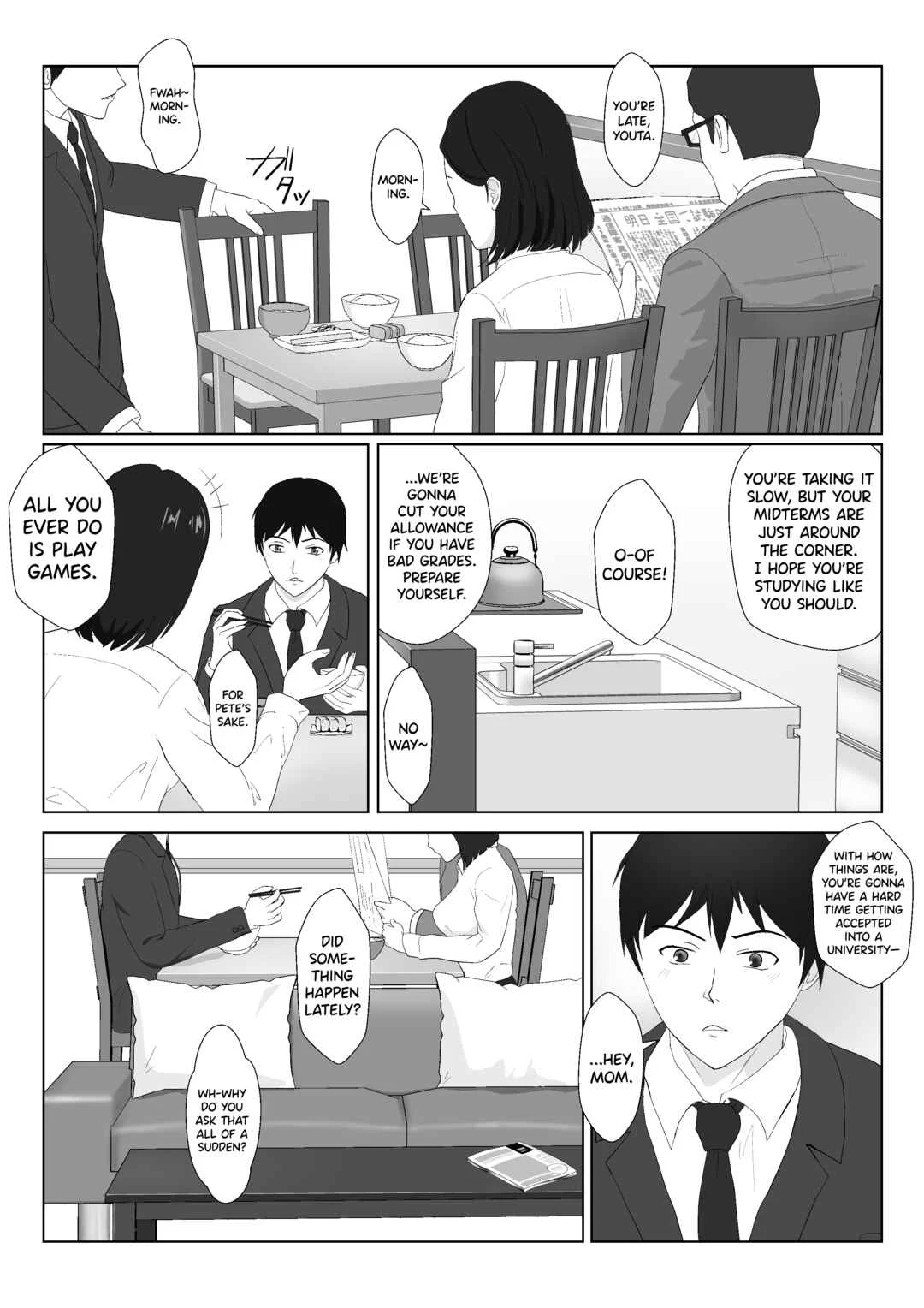 Barikyari Kaasan ga DQN ni Netorareta Chapter 2 - Page 3