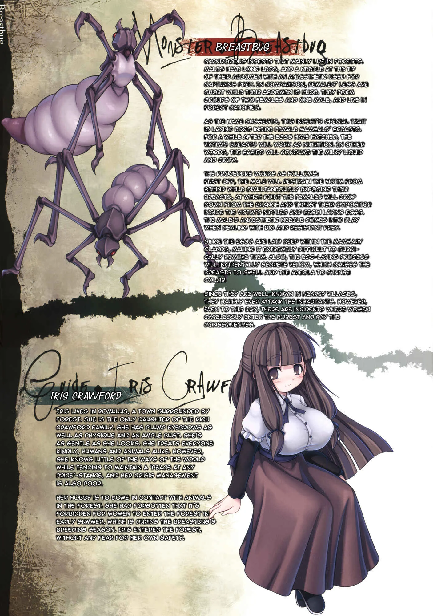 Bestiary -Monster Daihyakka- Chapter 1: Breastbug - Page 1