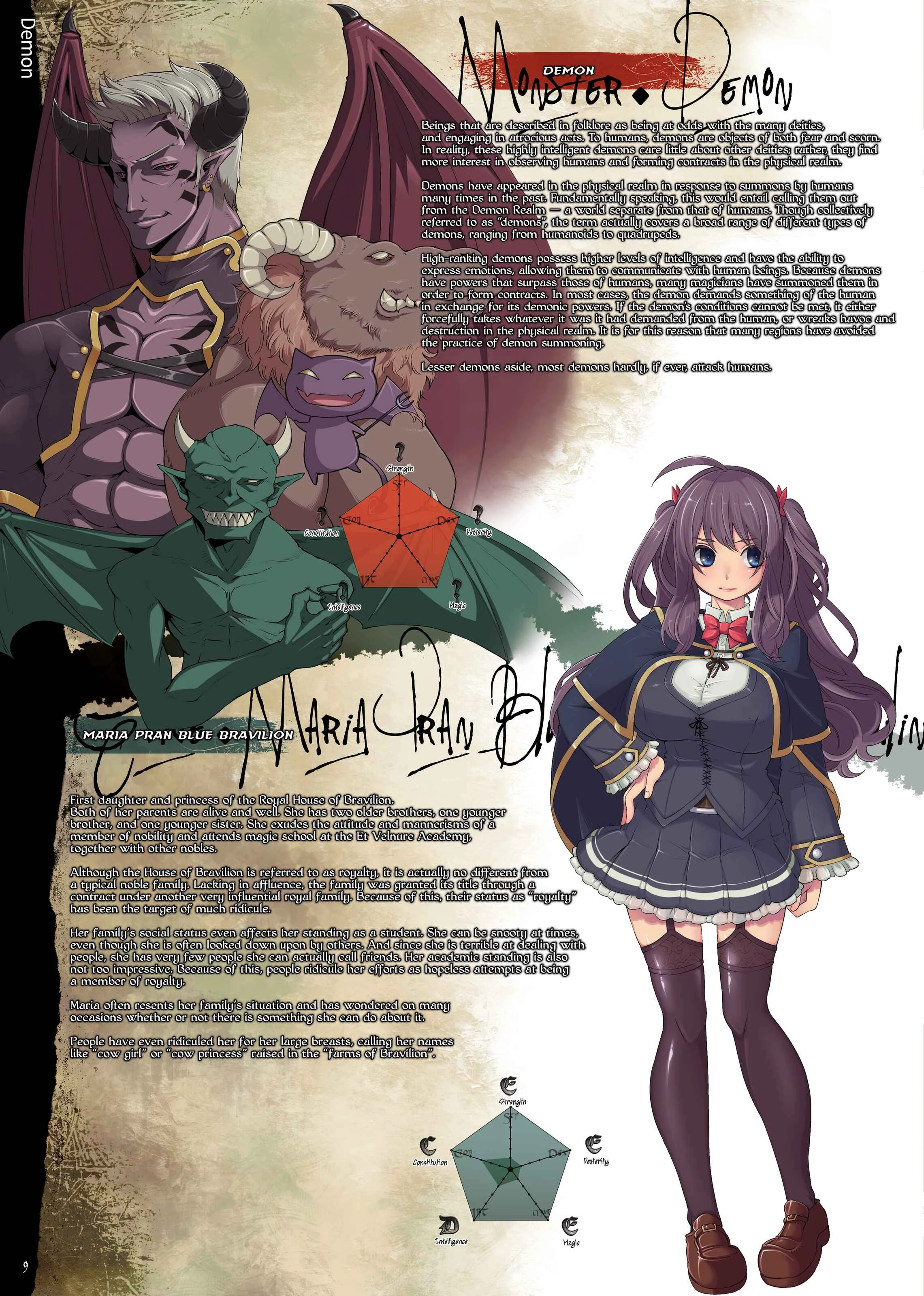 Bestiary -Monster Daihyakka- Chapter 2: Demon - Page 1