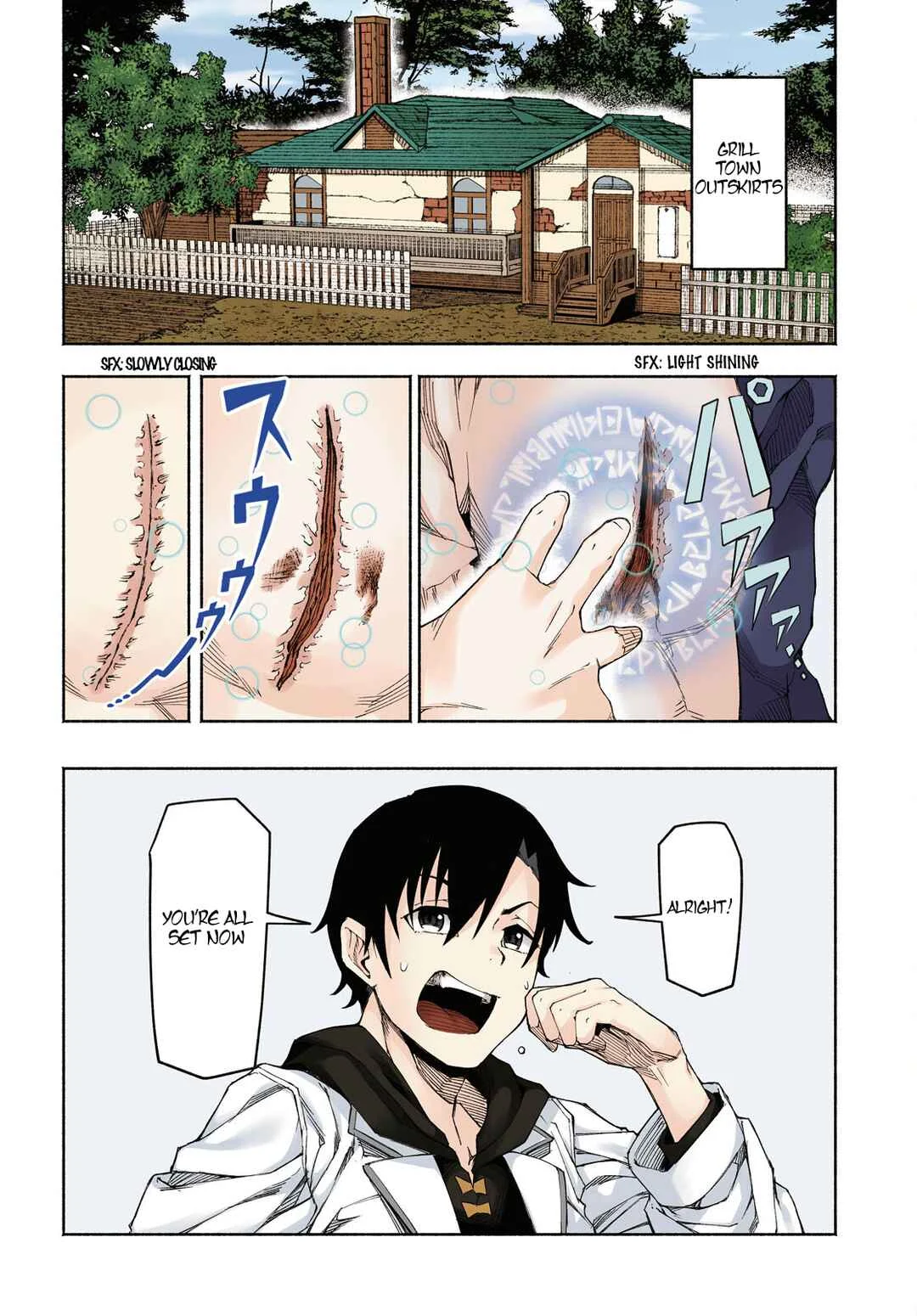 Bishuu Gyakuten Sekai de Chiryoushi Yattemasu Chapter 1 - Page 2