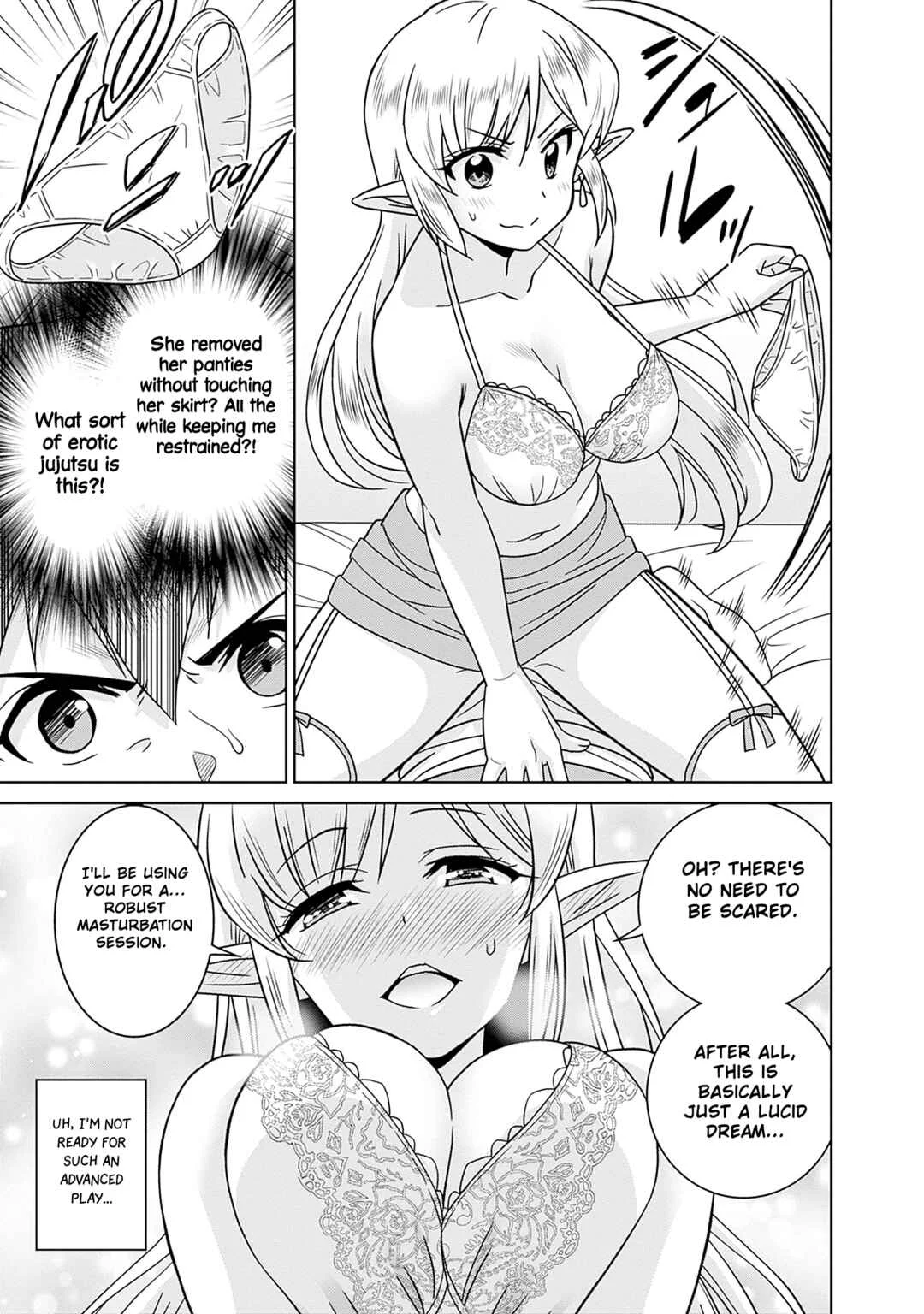 Bishuu Gyakuten Sekai no Cleric ~Bishuu to Teisoukannen ga Gyakutenshita Isekai de Souryo ni Narimashita. Inyoku no Noroi wo Toku Tame ni Harem Party de "Gishiki" Shimasu~ Chapter 4 - Page 27