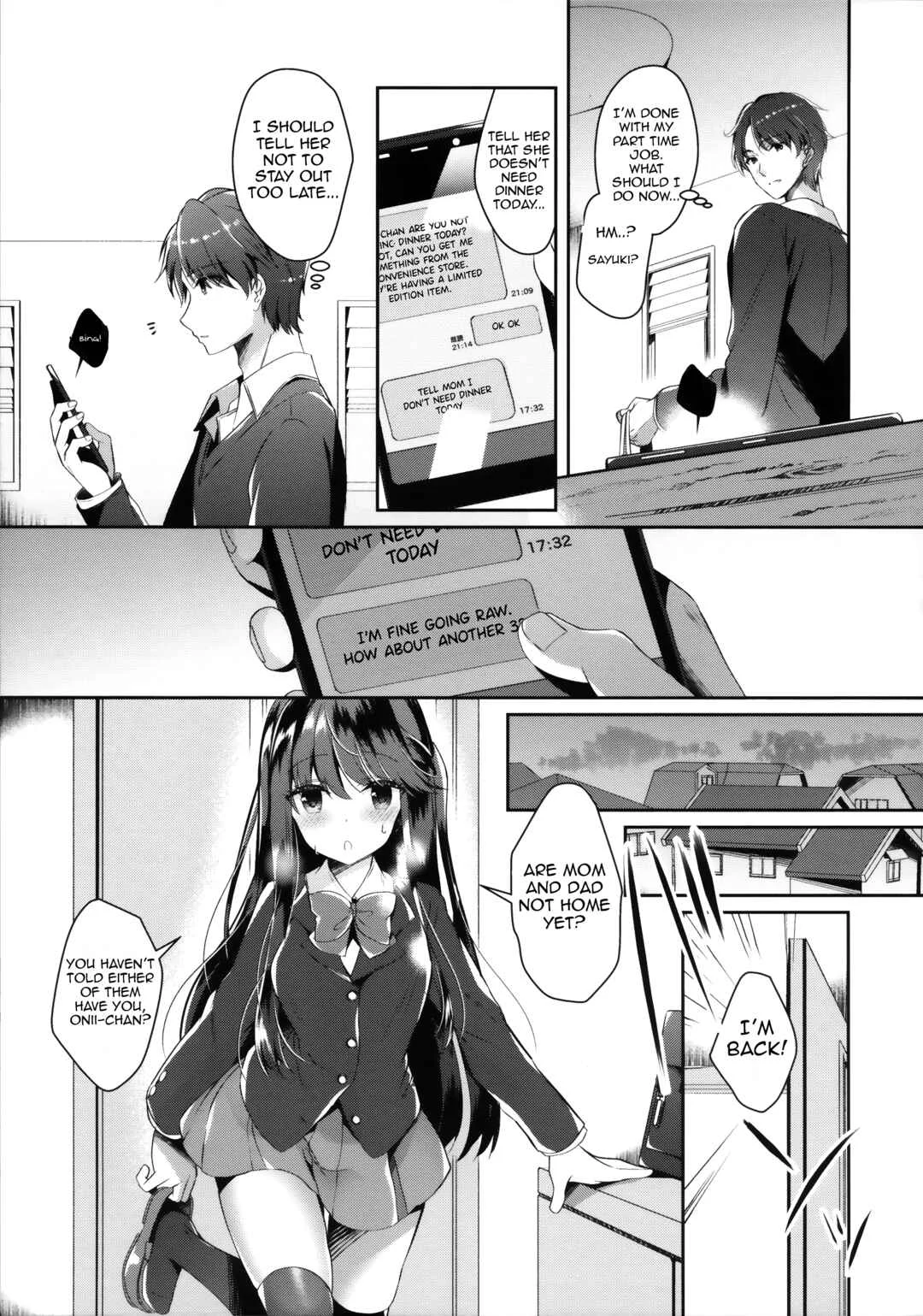 Bitch na Koakuma Sayuki-chan ~Onii-chan ni Anikatsuchuu~ Chapter 1 - Page 8