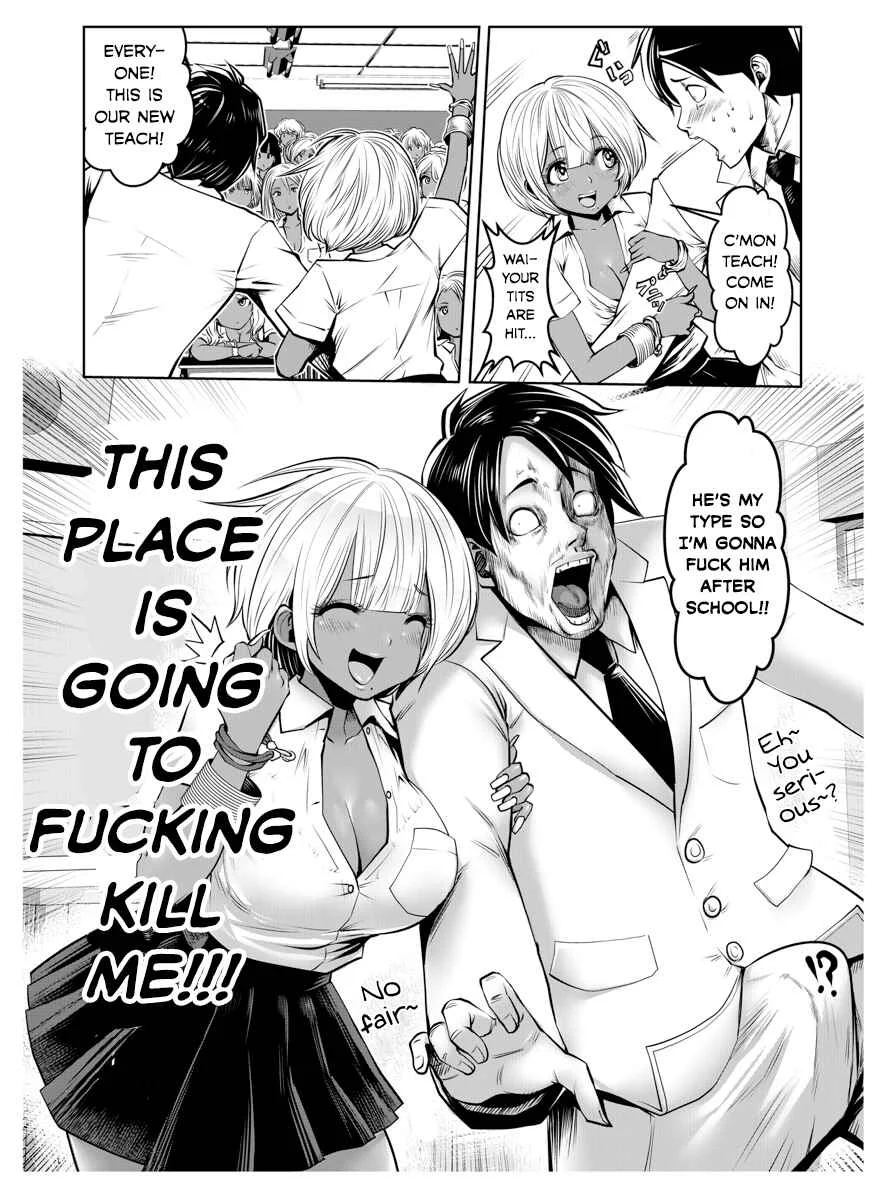 Black Gakkou ni Tsutomete Shimatta Sensei Chapter 1: There's No Way This is Happening! - Page 4