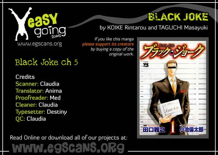 Black Joke Chapter 5: Deboning - Page 1