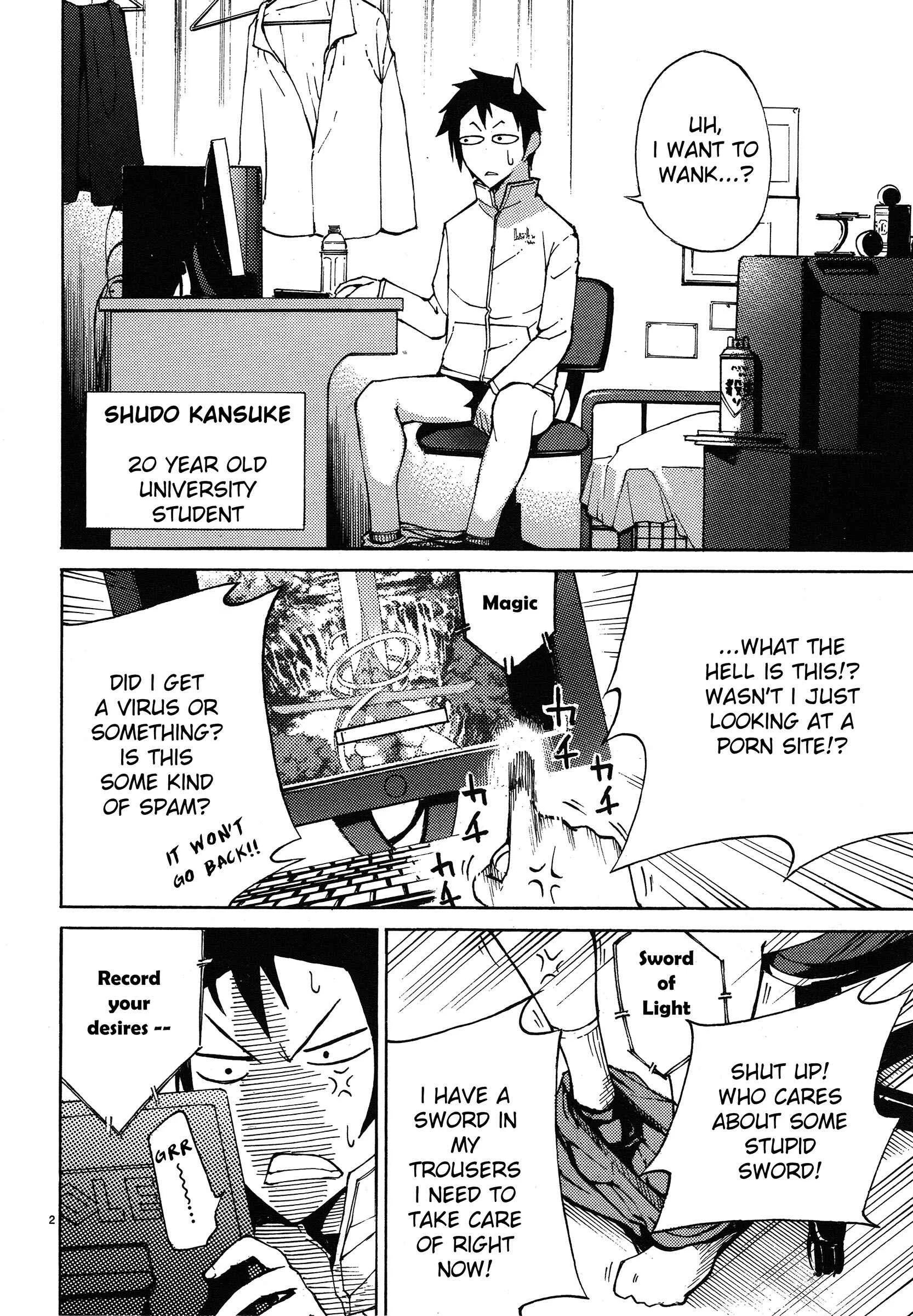 Blade Play Chapter 1: The Coming of The Hero - Page 2